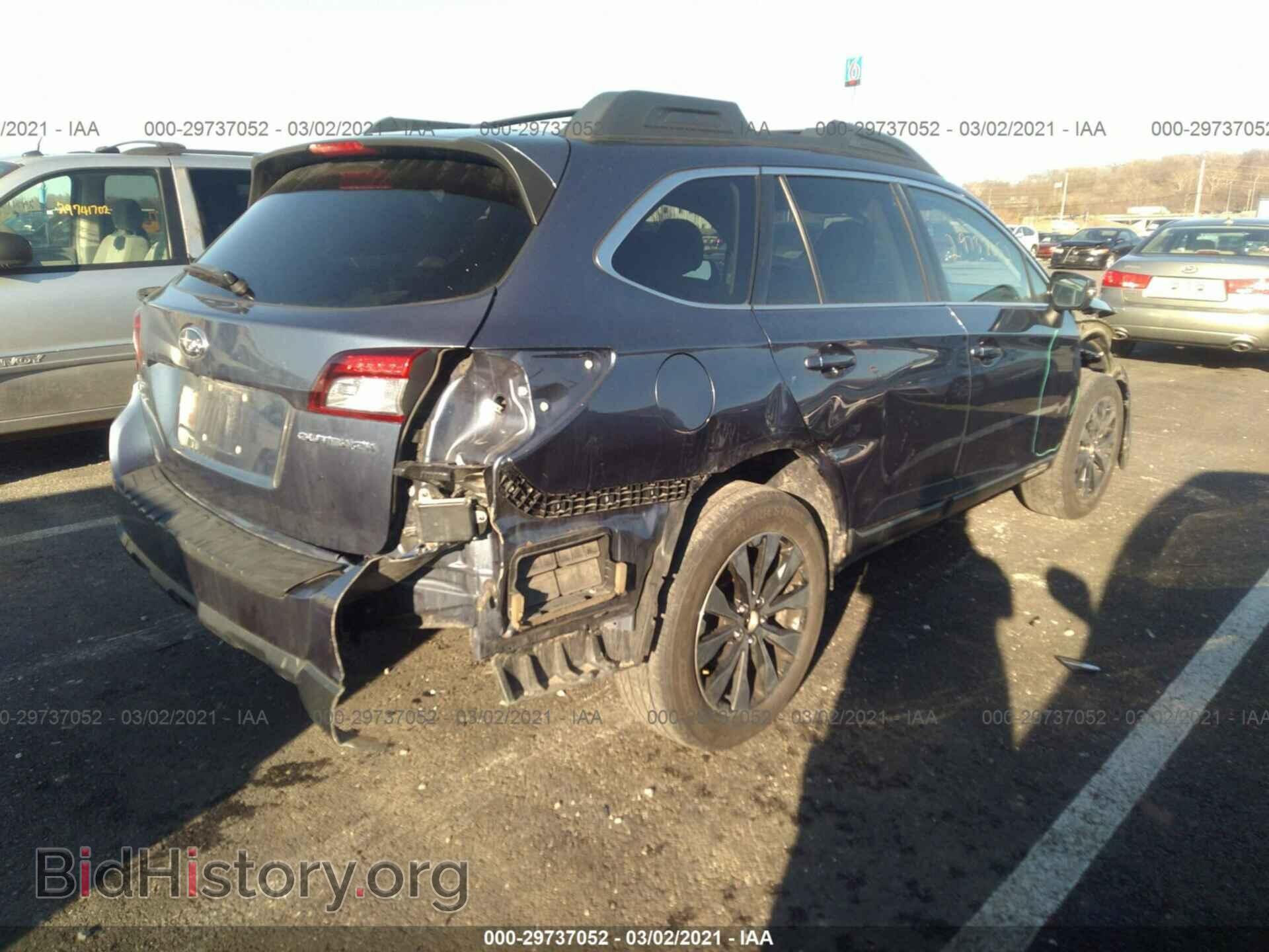 2015 SUBARU OUTBACK - VIN: 4S4BSBLC4F3308103 - Фото 4