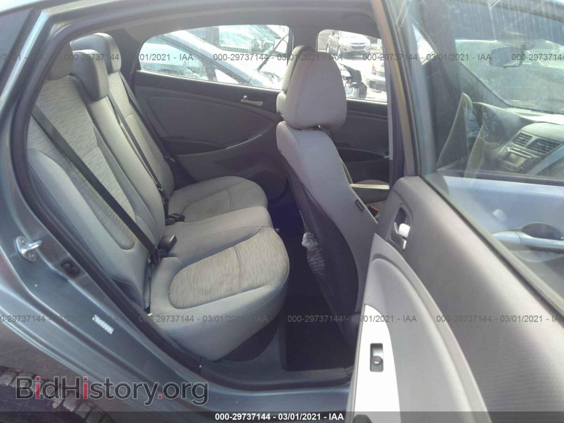 2017 HYUNDAI ACCENT - VIN: KMHCT4AE7HU352191 - Фото 8