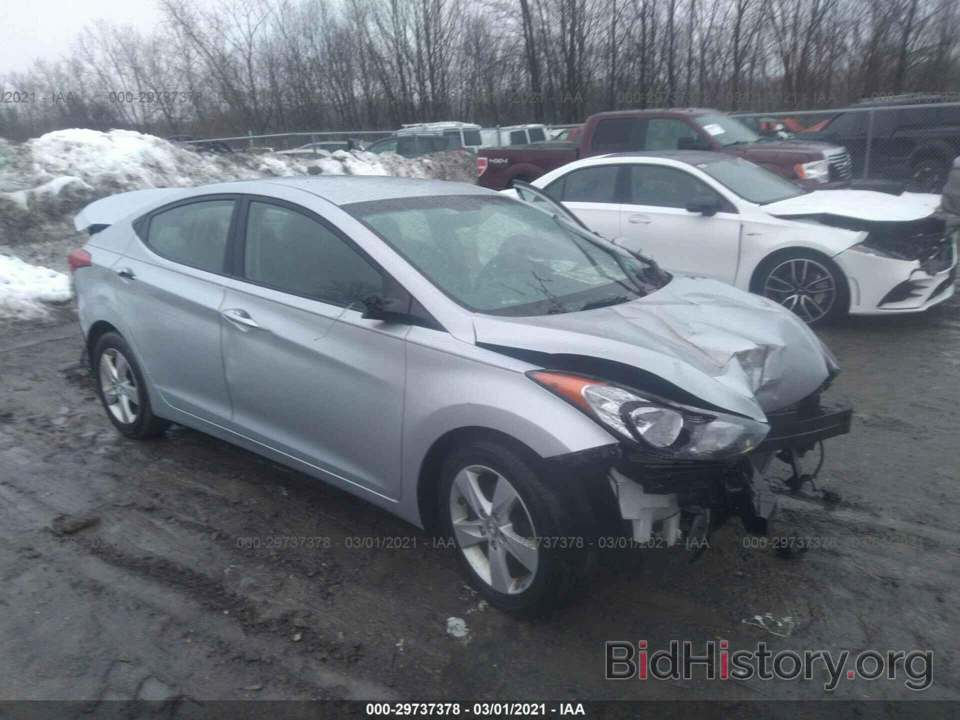 Photo 5NPDH4AE4DH444535 - HYUNDAI ELANTRA 2013