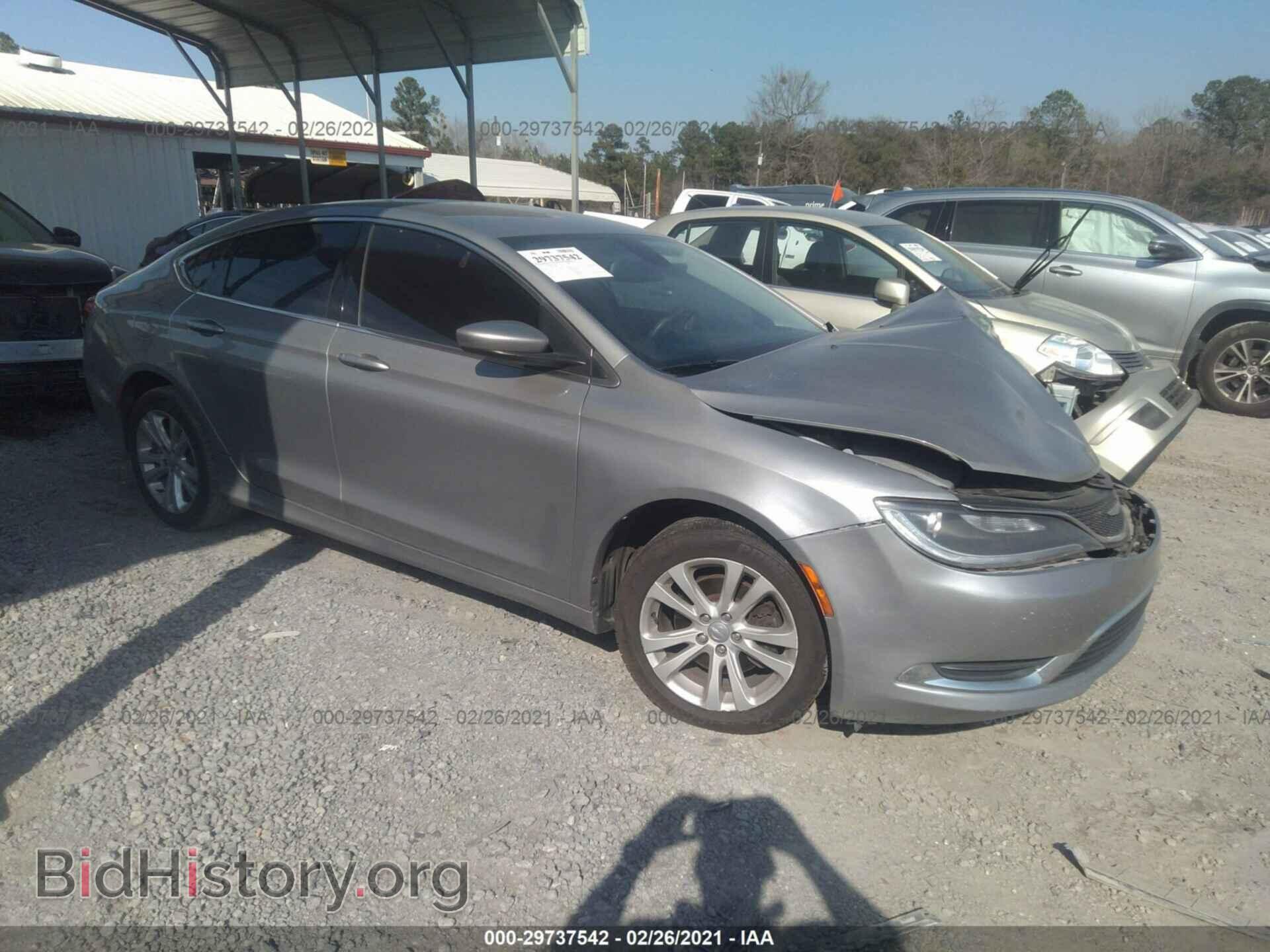Фотография 1C3CCCAB9FN611084 - CHRYSLER 200 2015