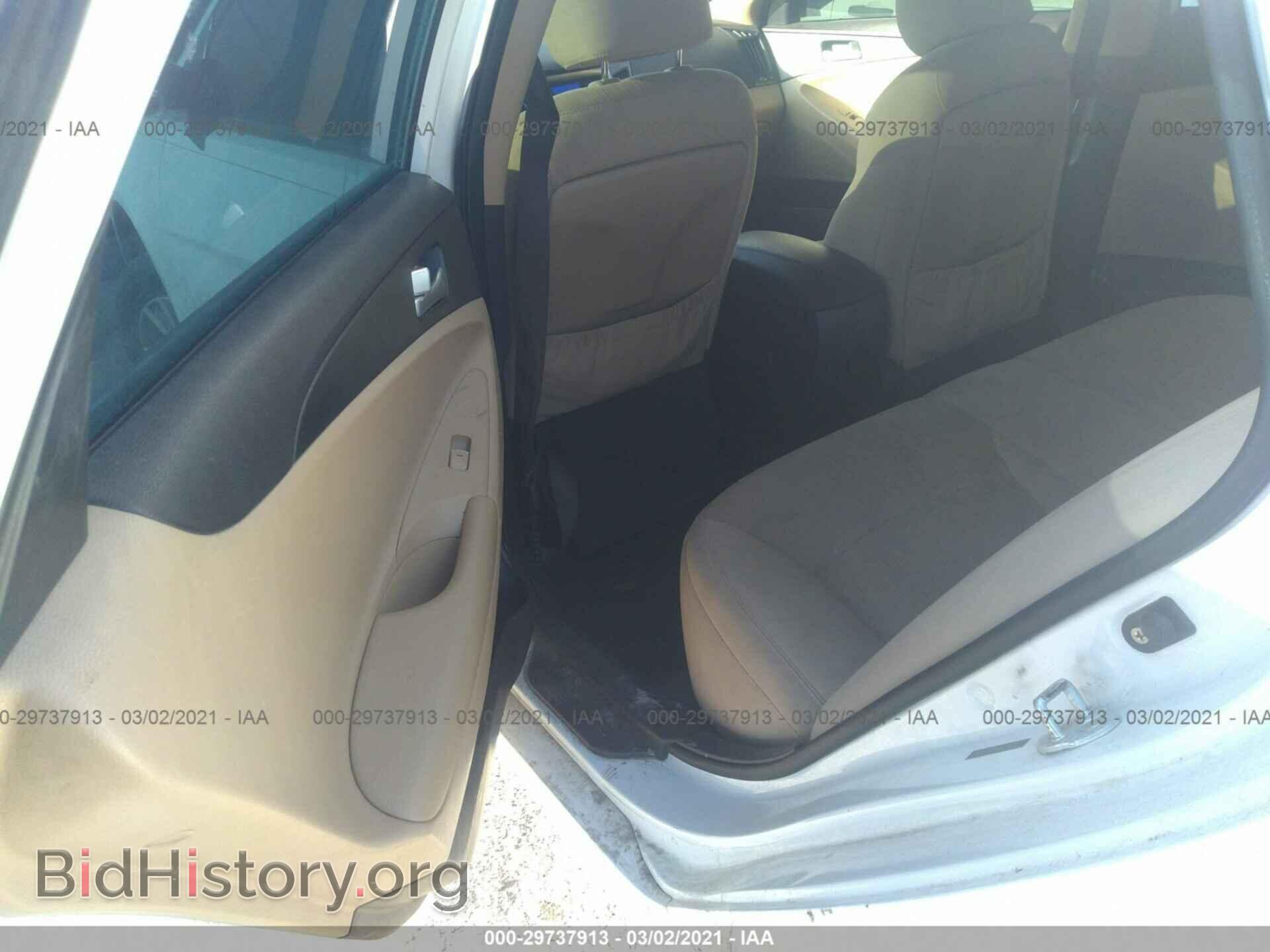 2012 HYUNDAI SONATA - VIN: 5NPEB4AC4CH324141 - Фото 8