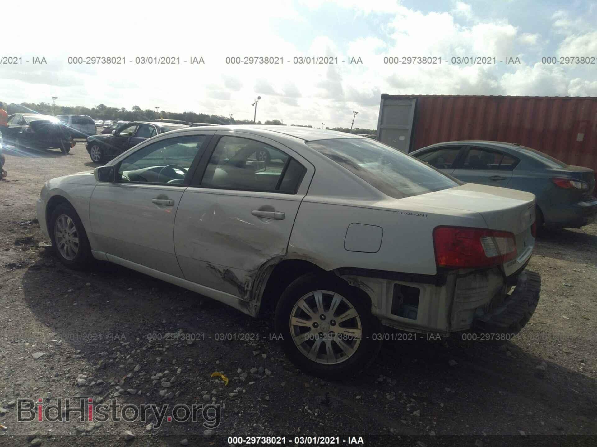 2009 MITSUBISHI GALANT - VIN: 4A3AB36F99E005335 - Фото 3