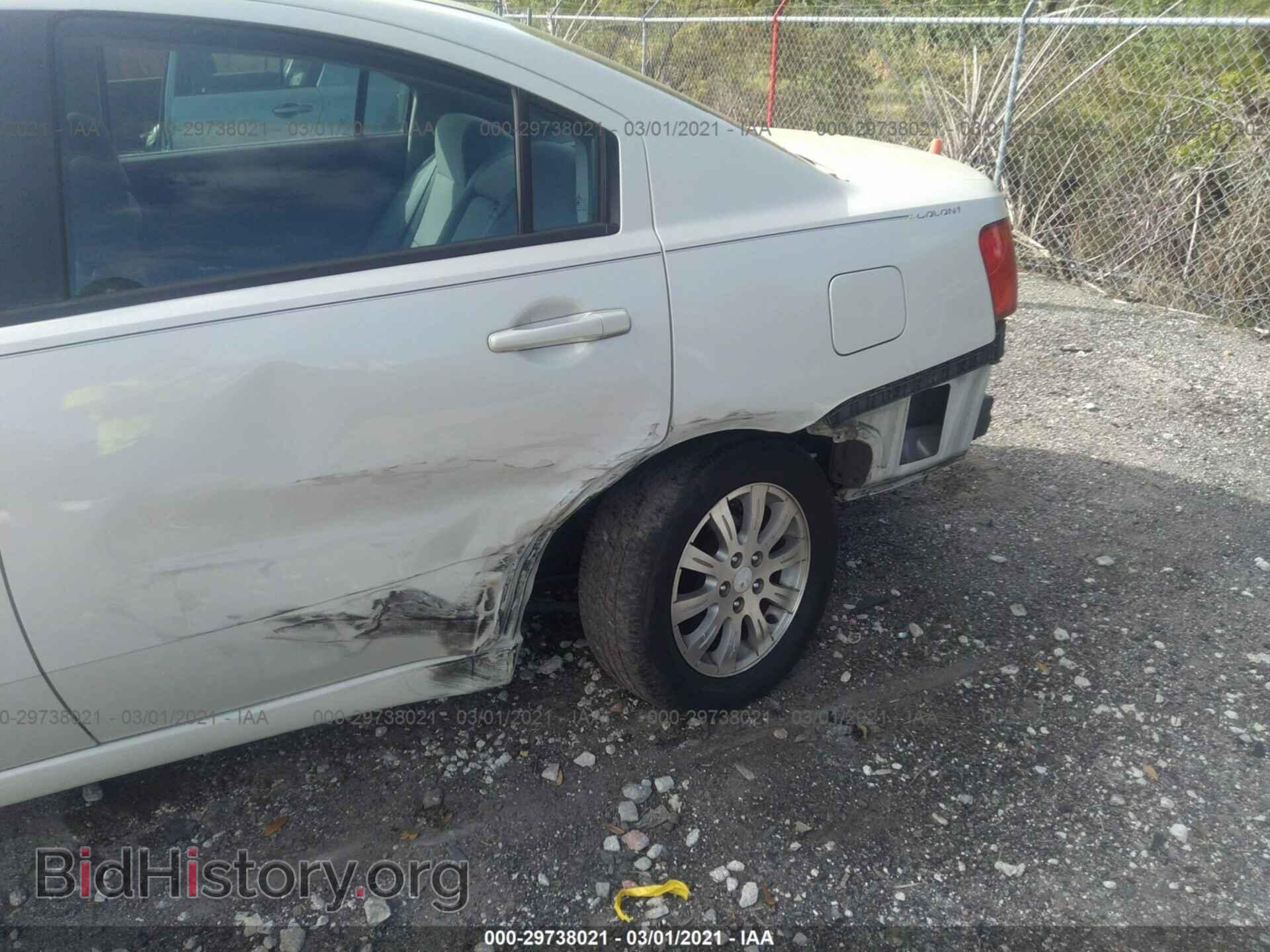 2009 MITSUBISHI GALANT - VIN: 4A3AB36F99E005335 - Фото 6