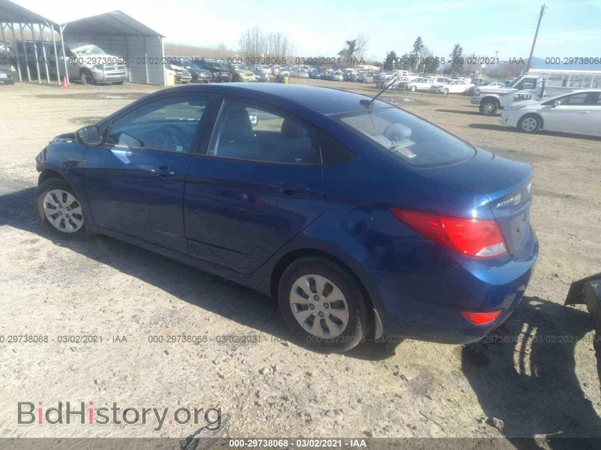 2015 HYUNDAI ACCENT - VIN: KMHCT4AE5FU906924 - Фото 3