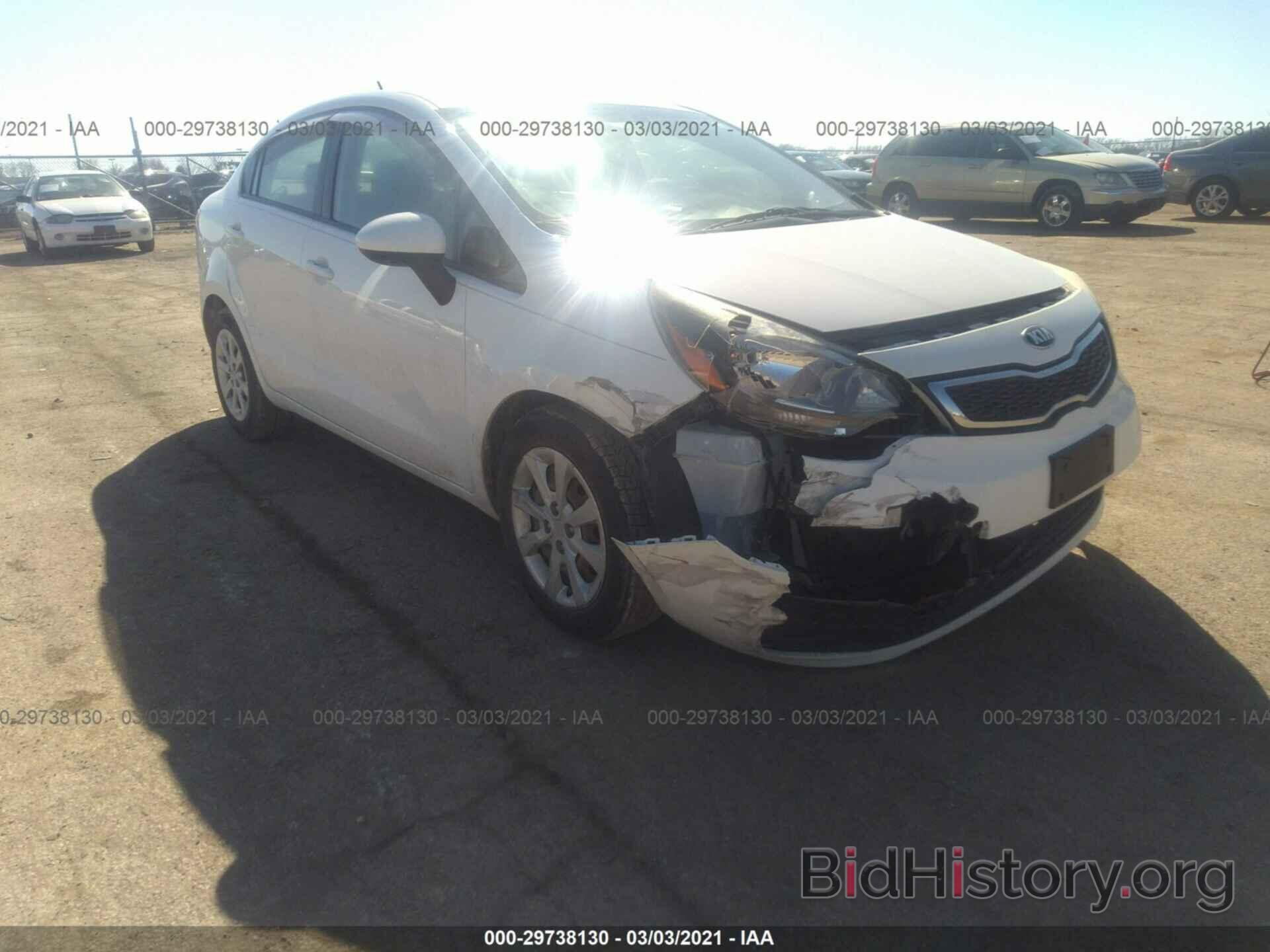 Photo KNADN4A32D6169827 - KIA RIO 2013