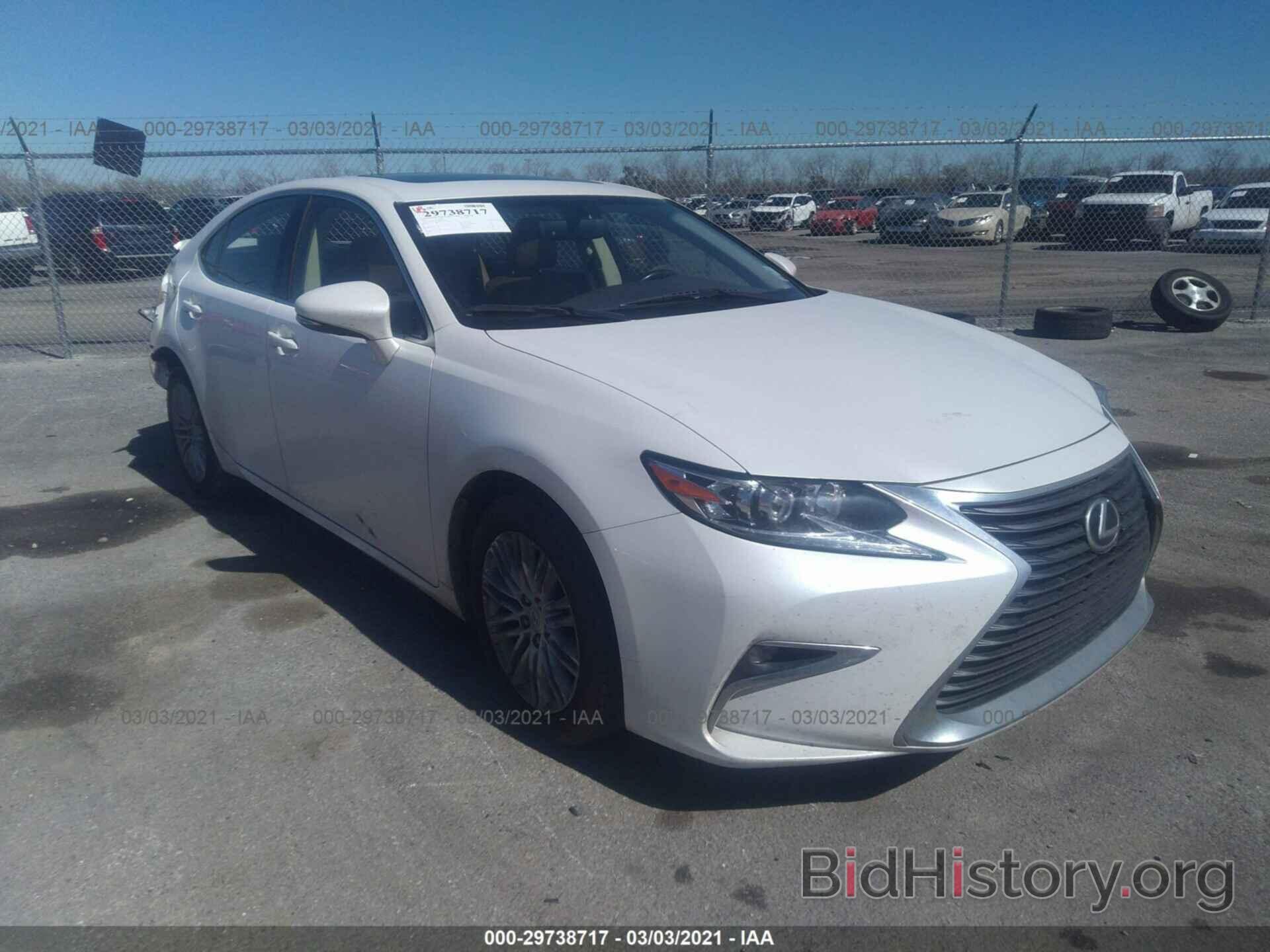 Photo JTHBK1GG4G2227412 - LEXUS ES 350 2016