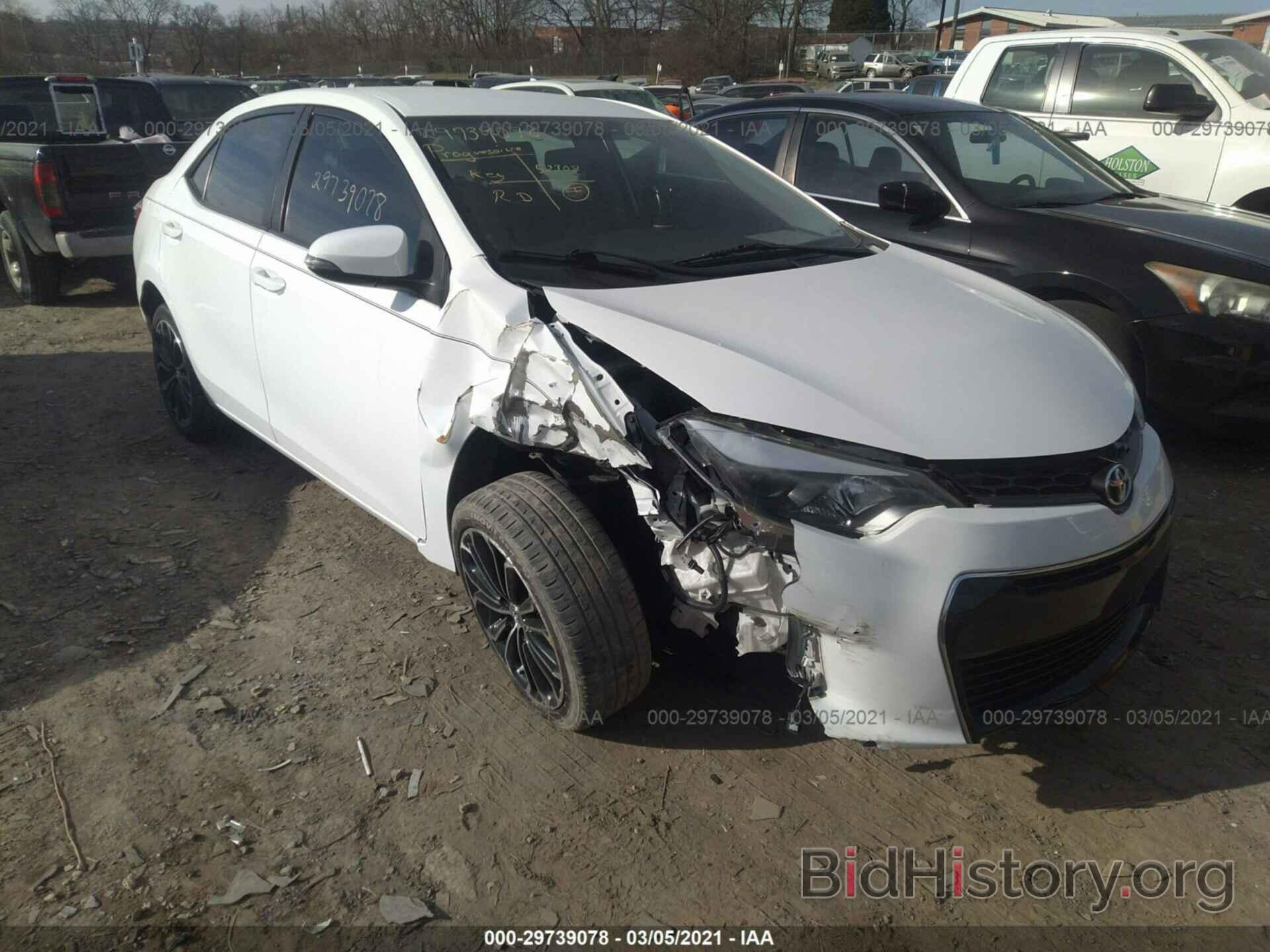 Photo 5YFBURHE9GP450747 - TOYOTA COROLLA 2016