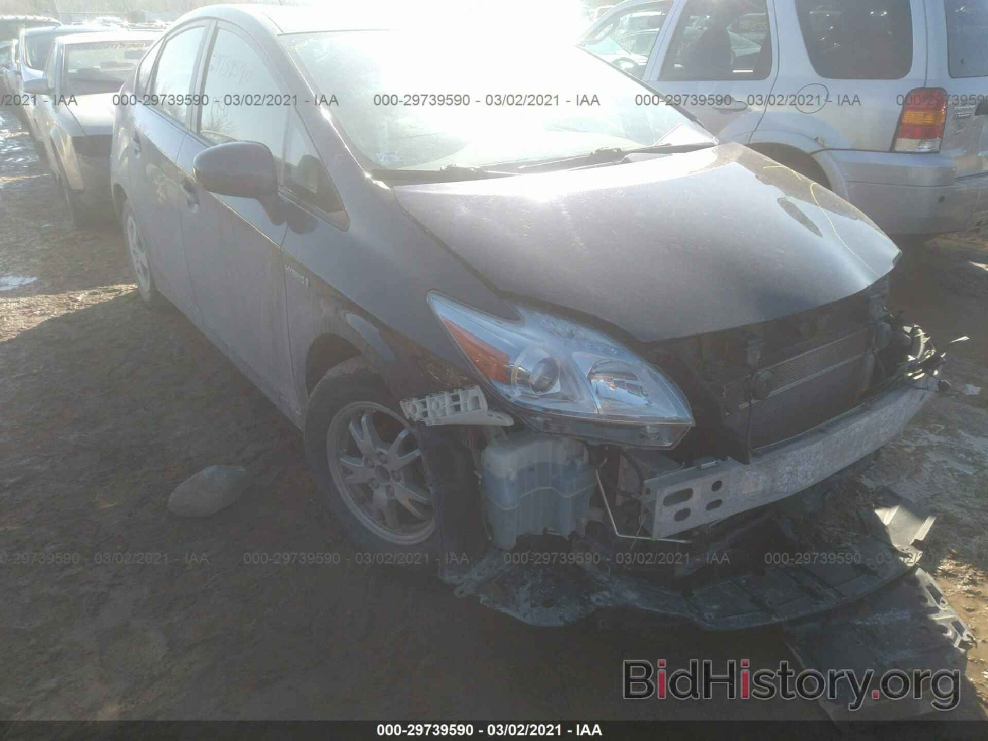 Photo JTDKN3DU2B5324940 - TOYOTA PRIUS 2011