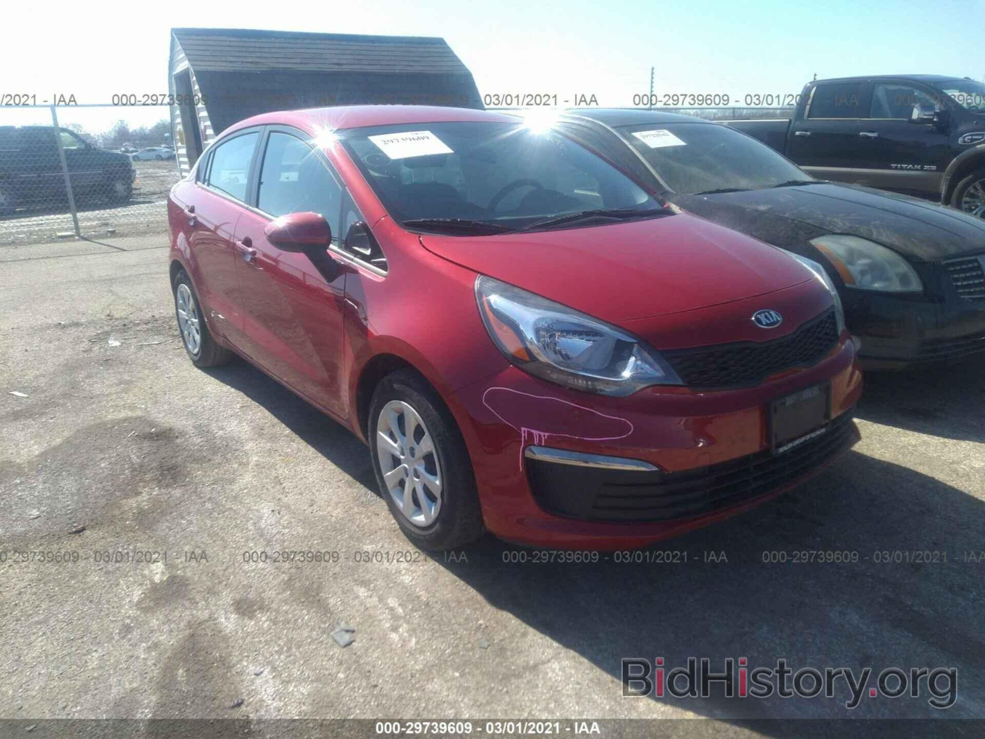 Photo KNADM4A32H6035800 - KIA RIO 2017