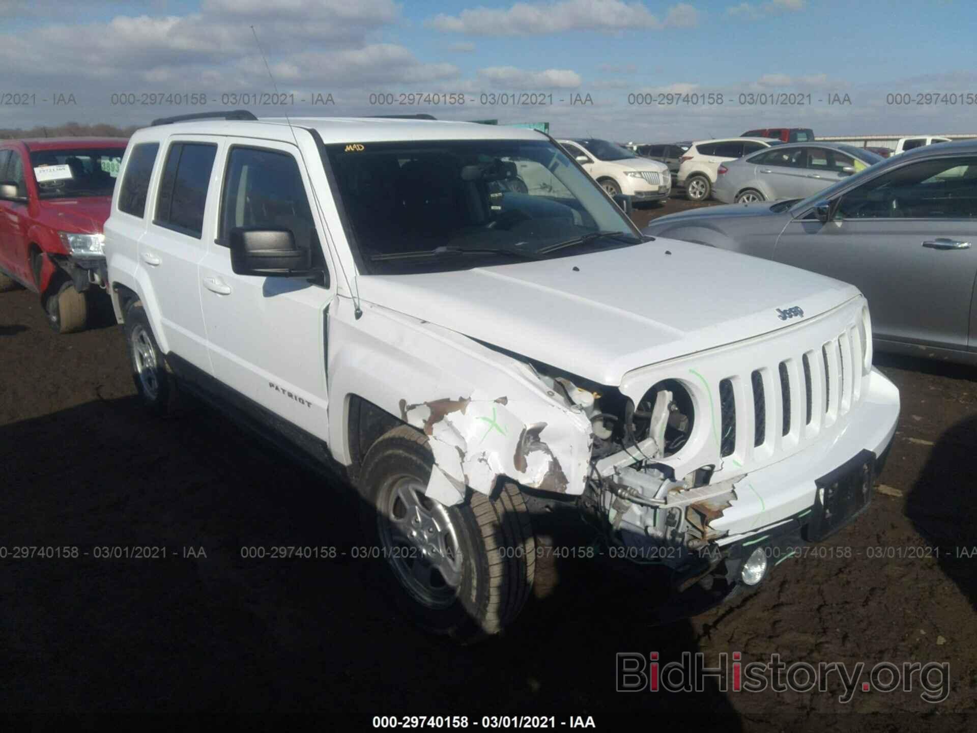 Фотография 1C4NJPBA7CD678405 - JEEP PATRIOT 2012