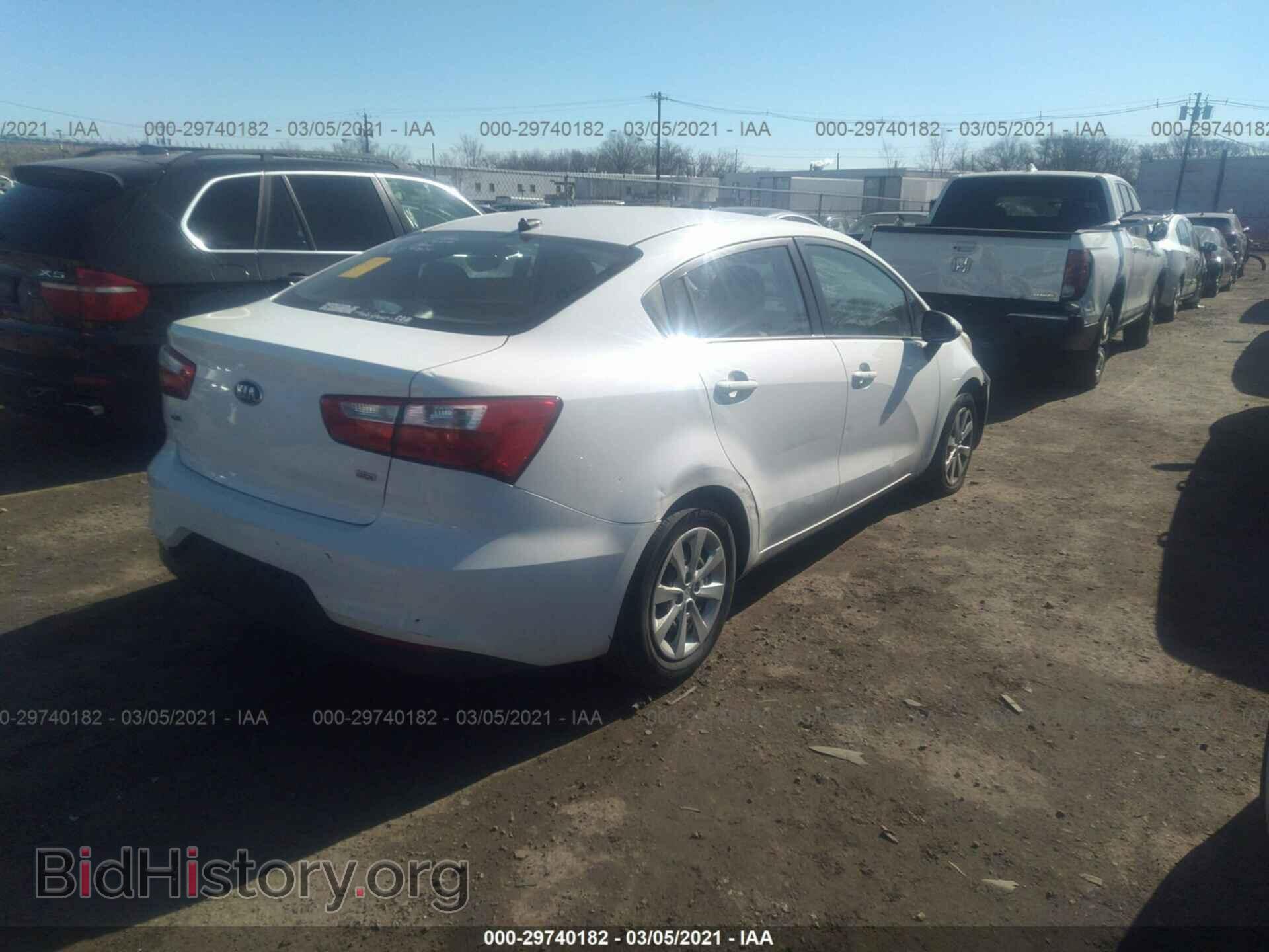 2016 KIA RIO - VIN: KNADM4A34G6659449 - Фото 4