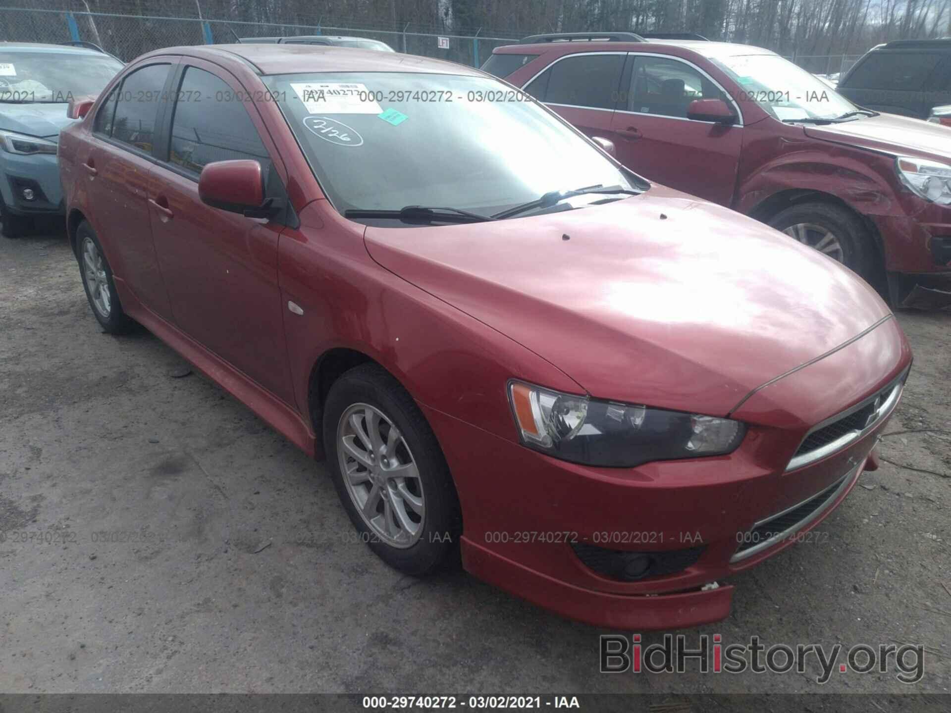 Photo JA32V2FW0CU011030 - MITSUBISHI LANCER 2012