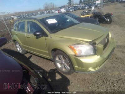 2010 Dodge CALIBER MAINSTREET, зеленый — VIN 1B3CB3HAXAD568211, IAAI