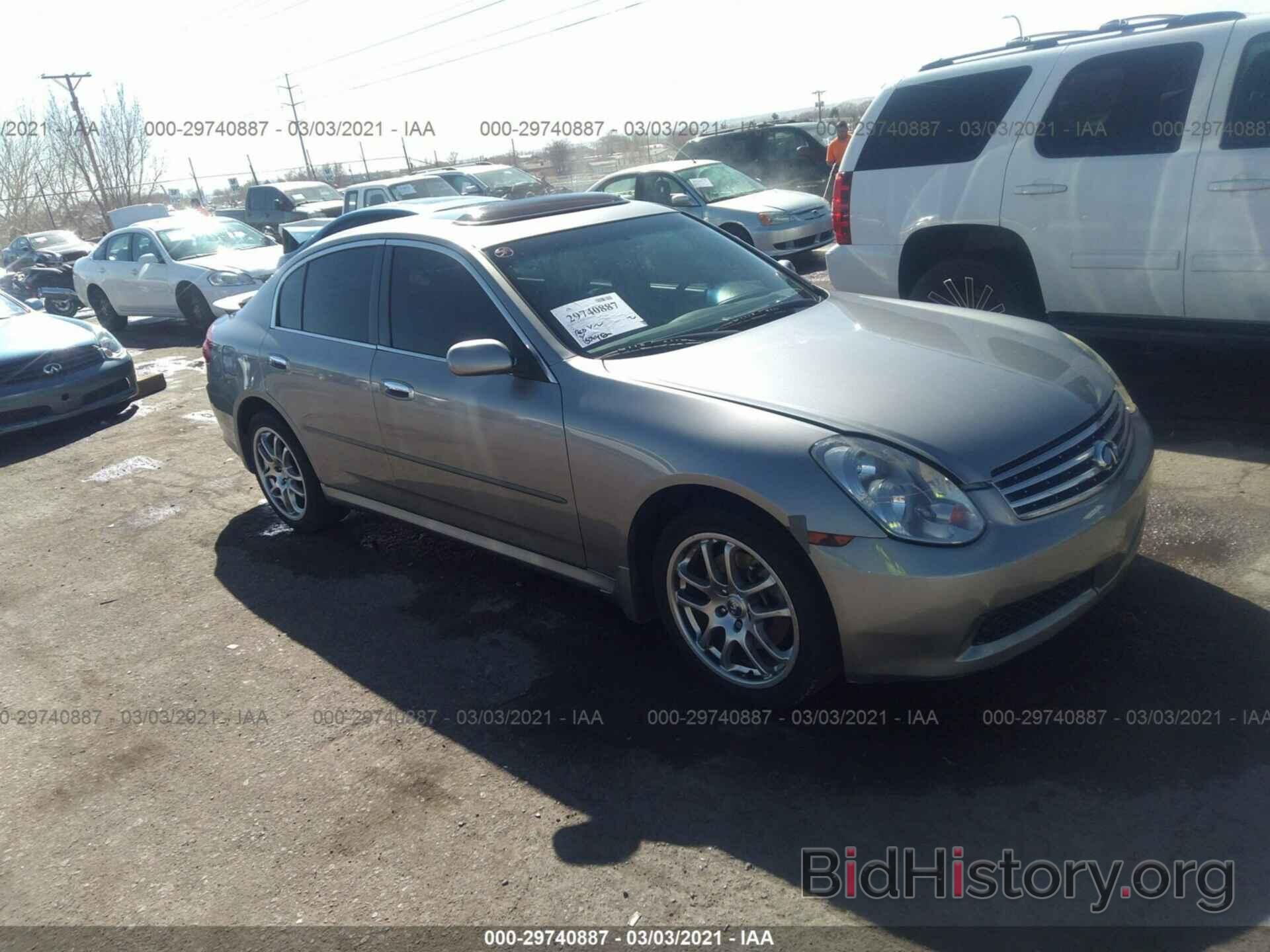 Photo JNKCV51E76M517270 - INFINITI G35 SEDAN 2006