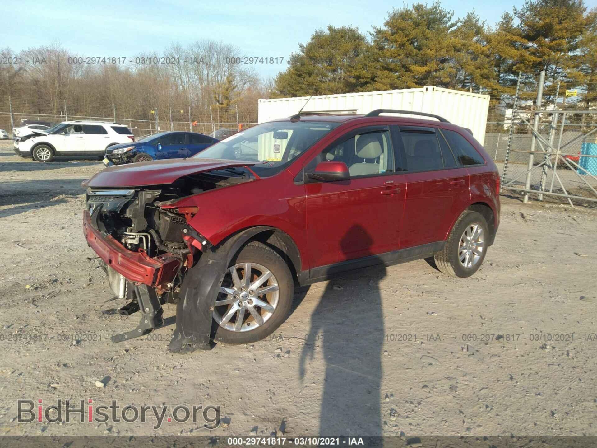 2013 FORD EDGE - VIN: 2FMDK3JC4DBA30544 - Фото 2