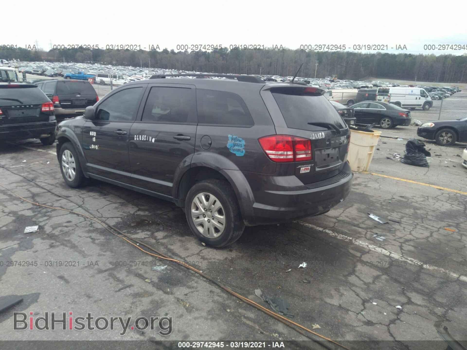 2016 DODGE JOURNEY - VIN: 3C4PDCAB5GT187432 - Фото 3