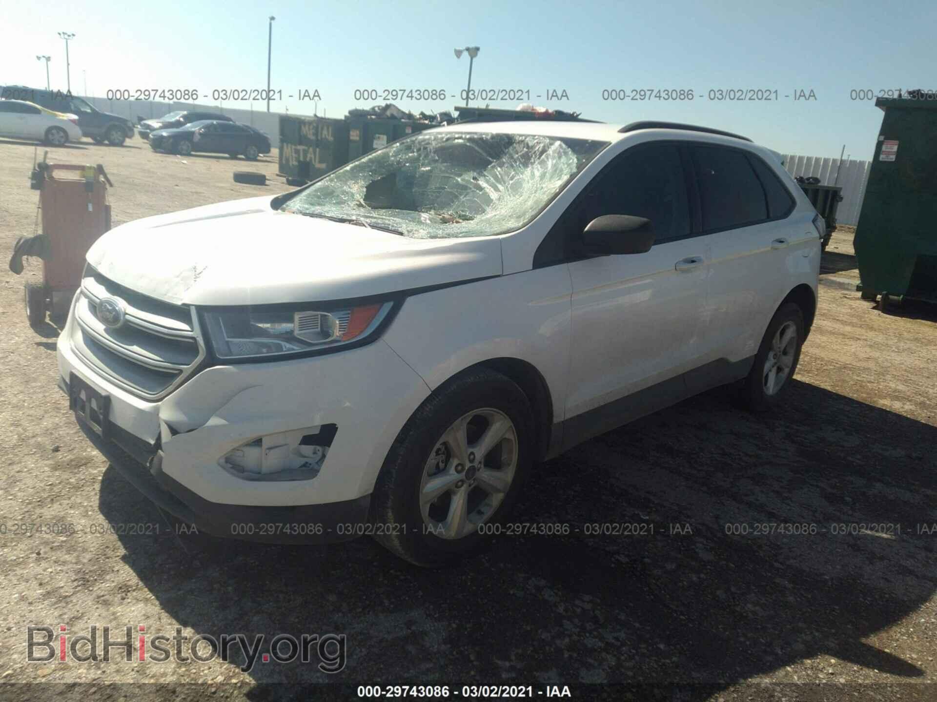 2017 FORD EDGE - VIN: 2FMPK3G91HBB94008 - Фото 2