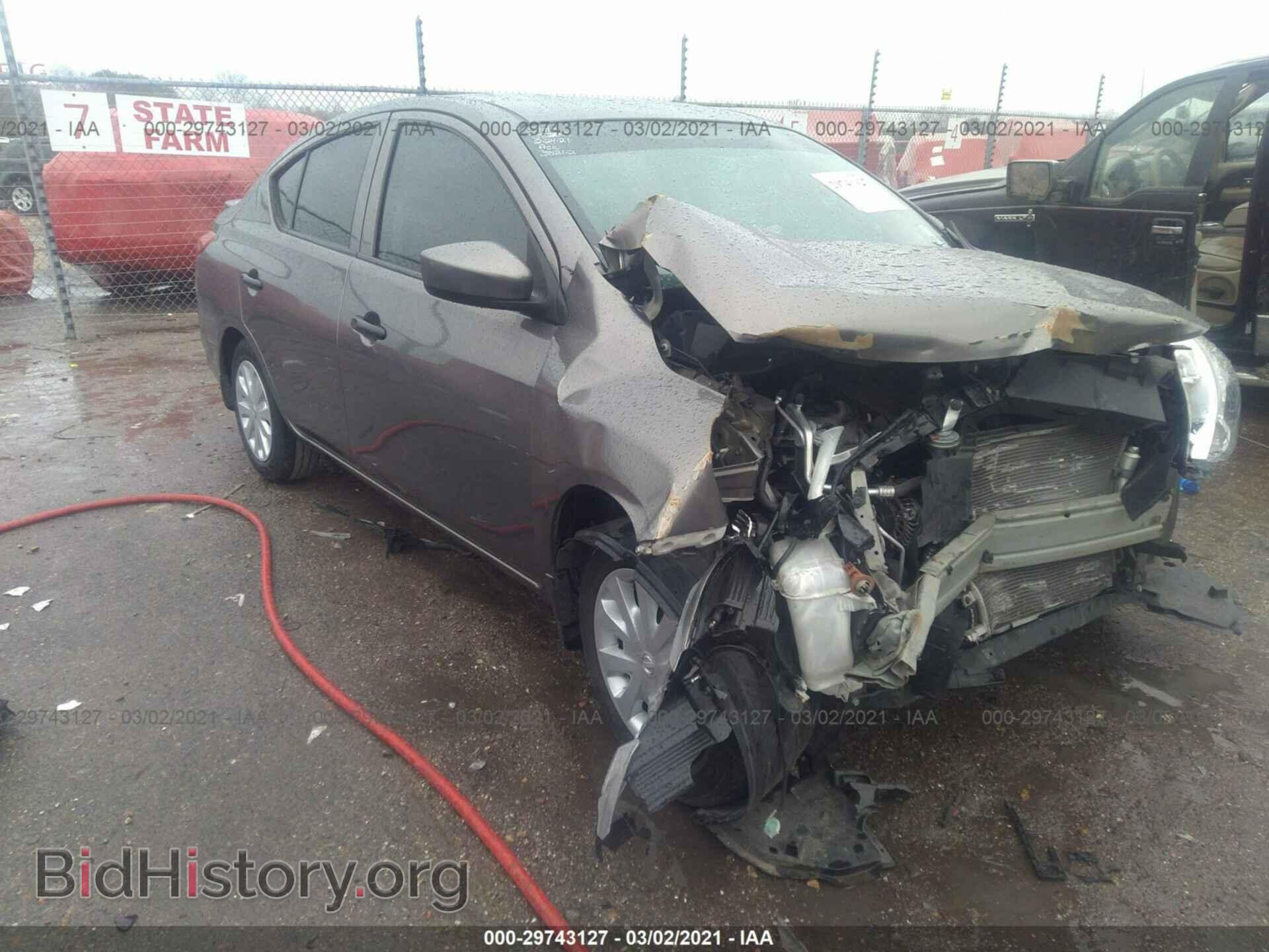 Фотография 3N1CN7AP2GL855155 - NISSAN VERSA 2016