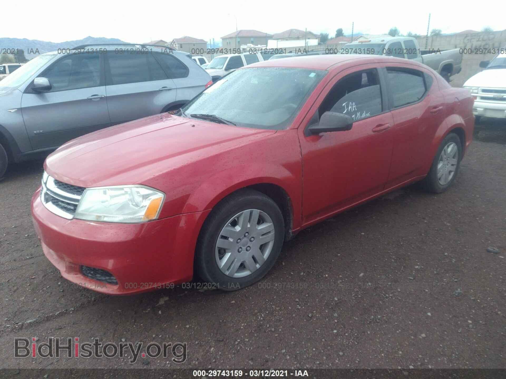 2011 DODGE AVENGER - VIN: 1B3BD4FB9BN579414 - Фото 2