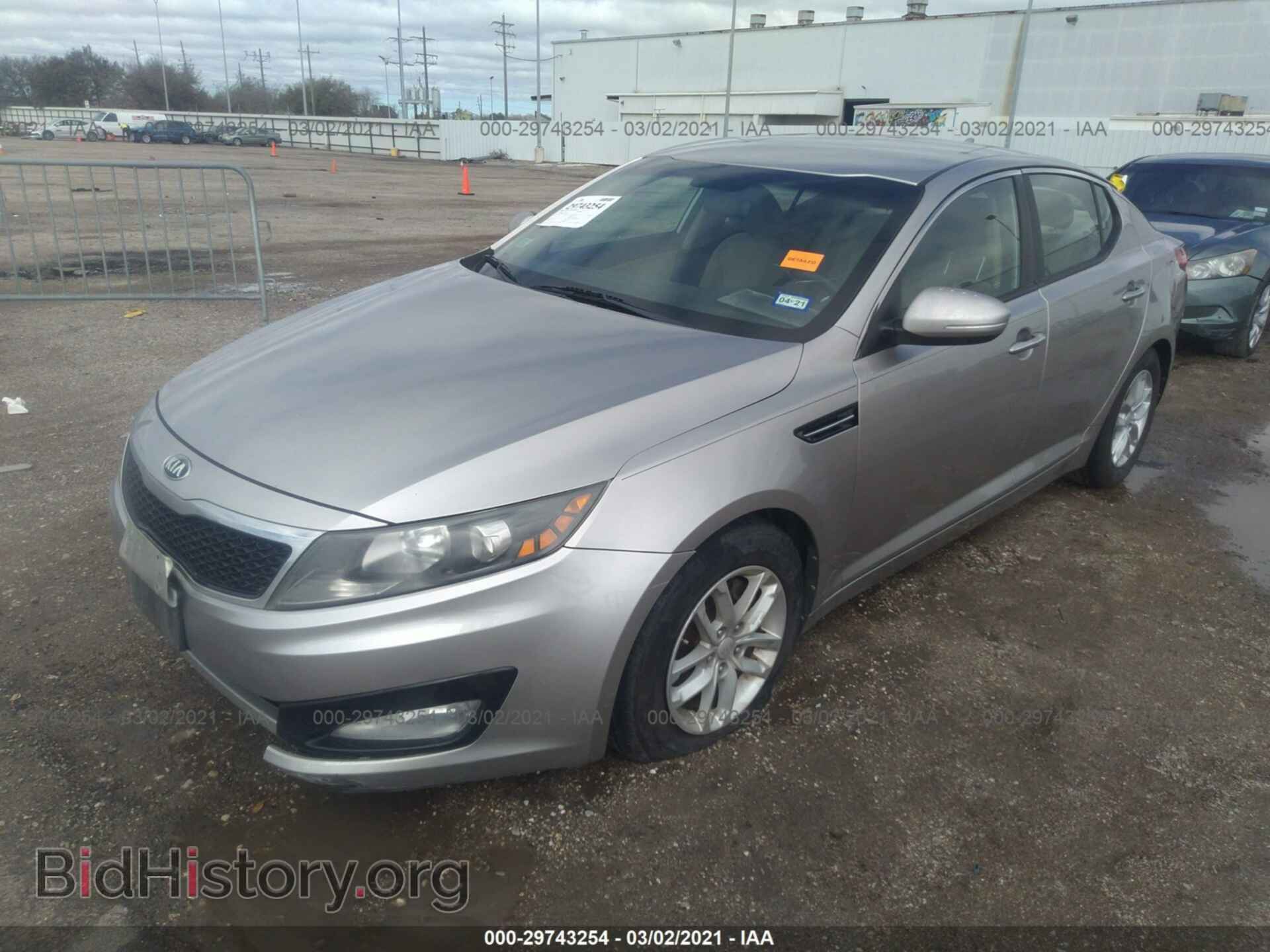 2013 KIA OPTIMA - VIN: KNAGM4A77D5337616 - Фото 2