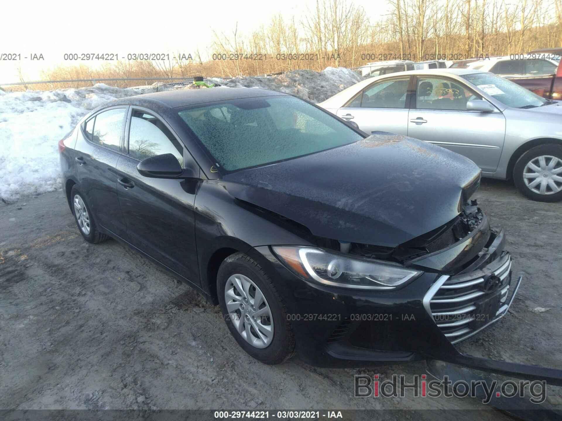 Photo 5NPD74LF8HH163594 - HYUNDAI ELANTRA 2017