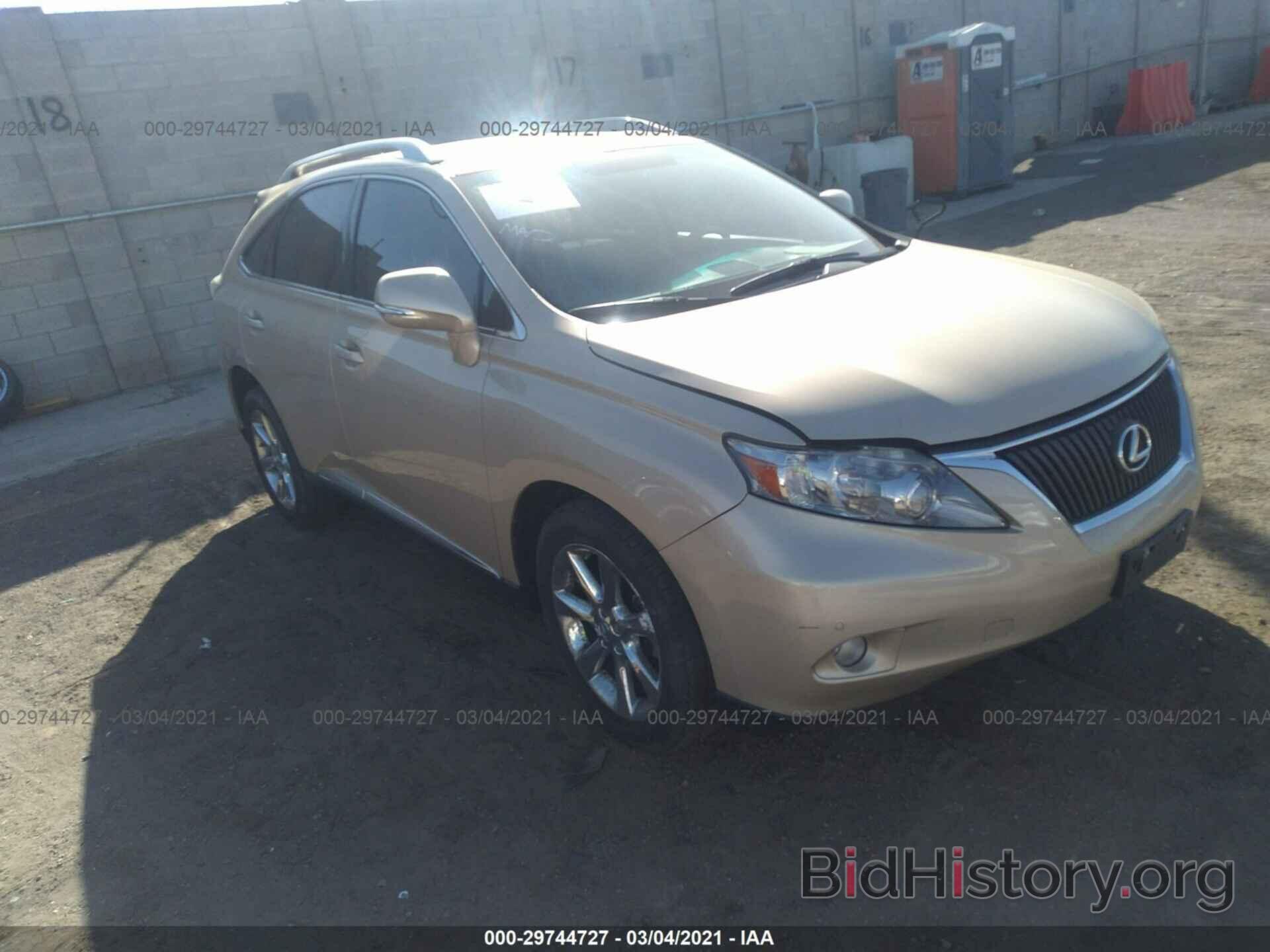 Photo 2T2BK1BA1AC037804 - LEXUS RX 350 2010