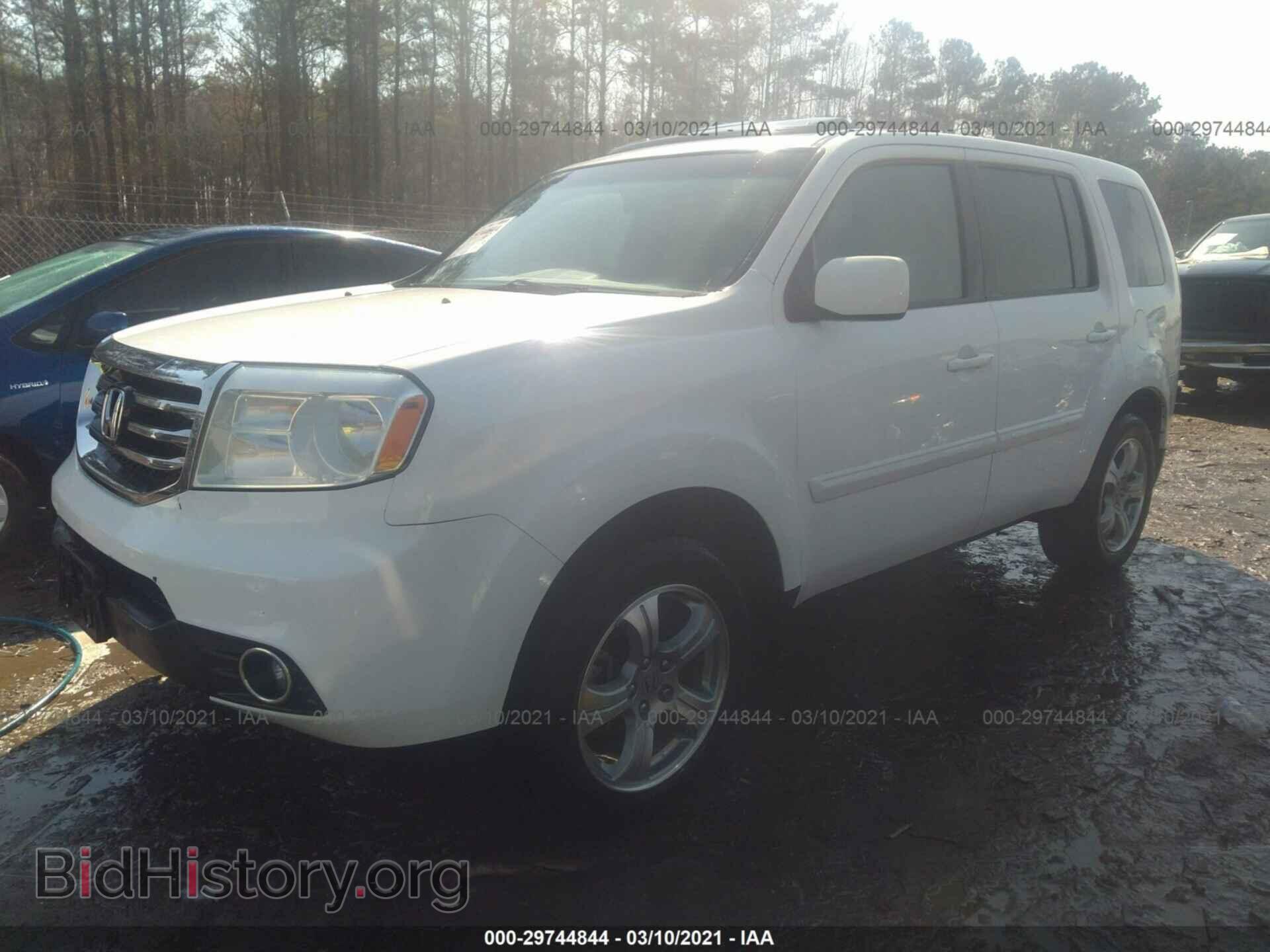 2012 HONDA PILOT - VIN: 5FNYF3H59CB016075 - Фото 2