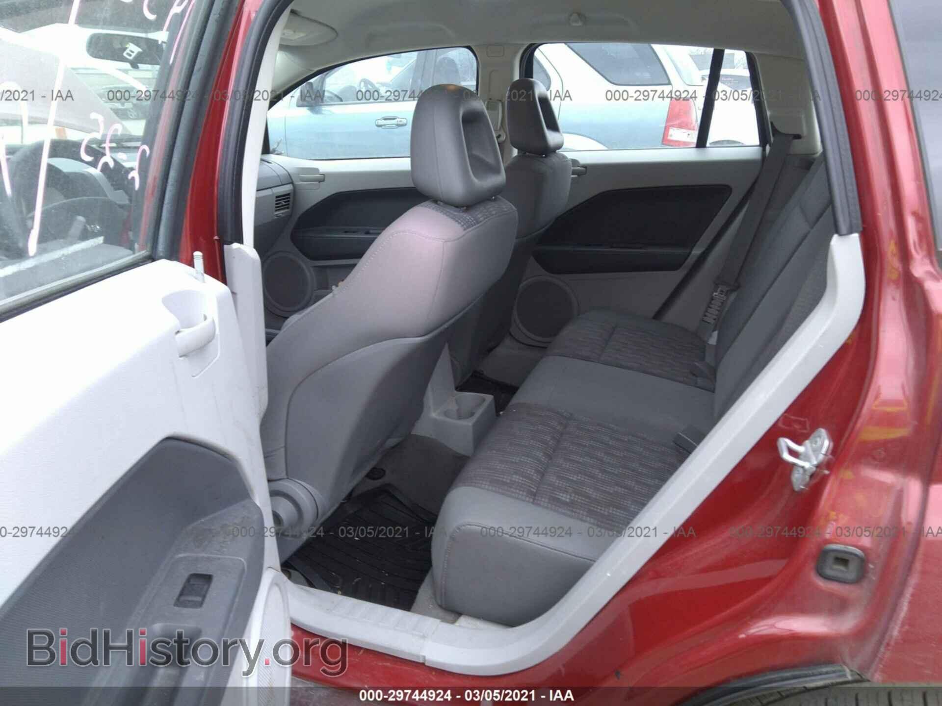 2007 DODGE CALIBER - VIN: 1B3HB28B77D301139 - Фото 8