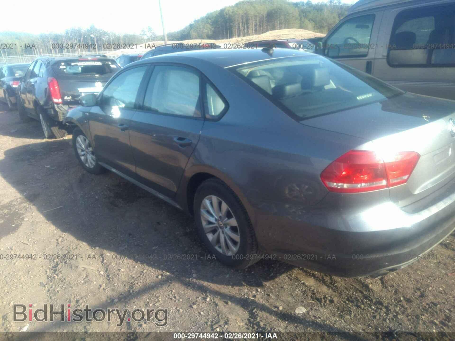 2014 VOLKSWAGEN PASSAT - VIN: 1VWAS7A39EC067490 - Фото 3