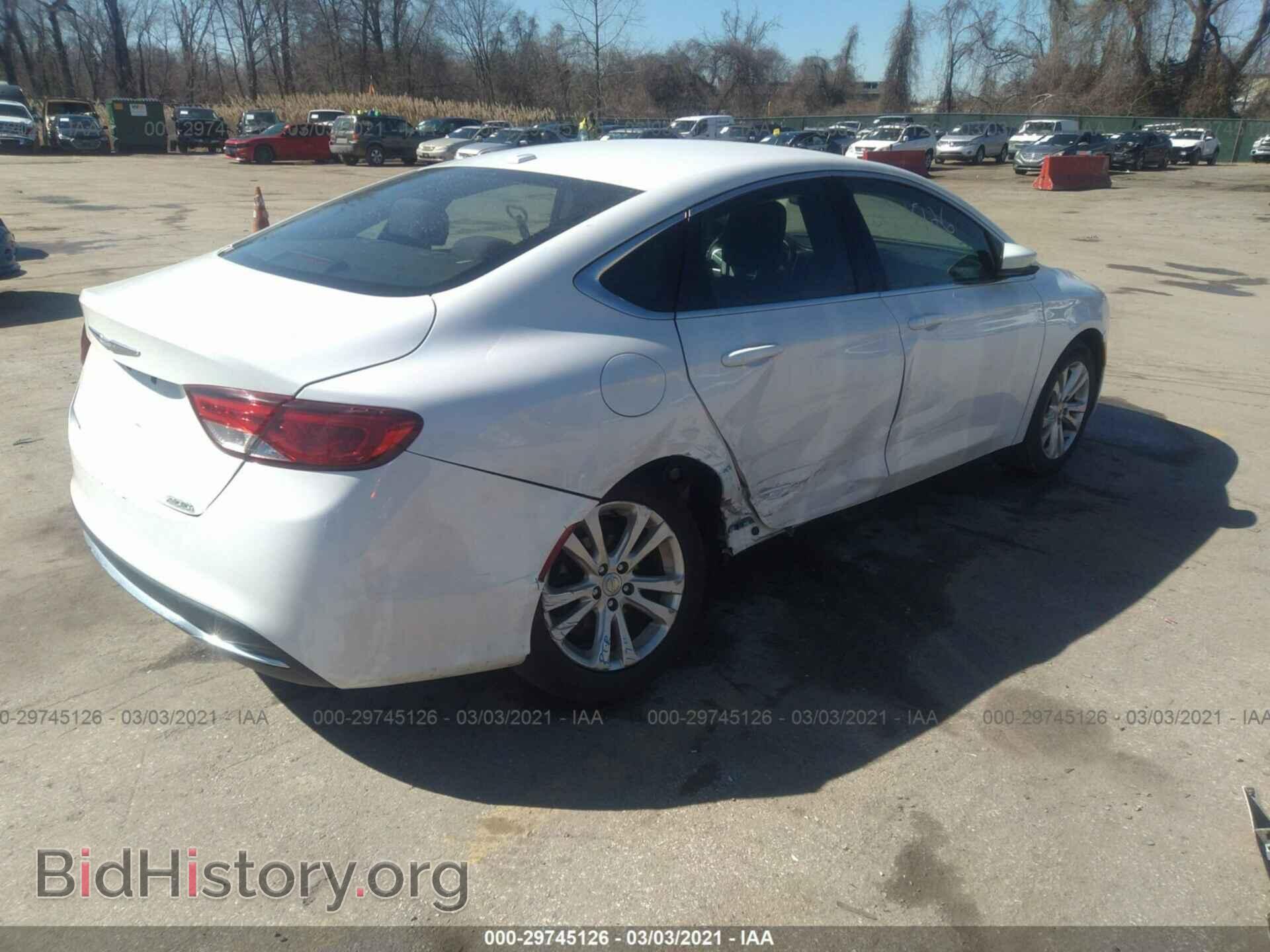 2015 CHRYSLER 200 - VIN: 1C3CCCABXFN595137 - Photo 4