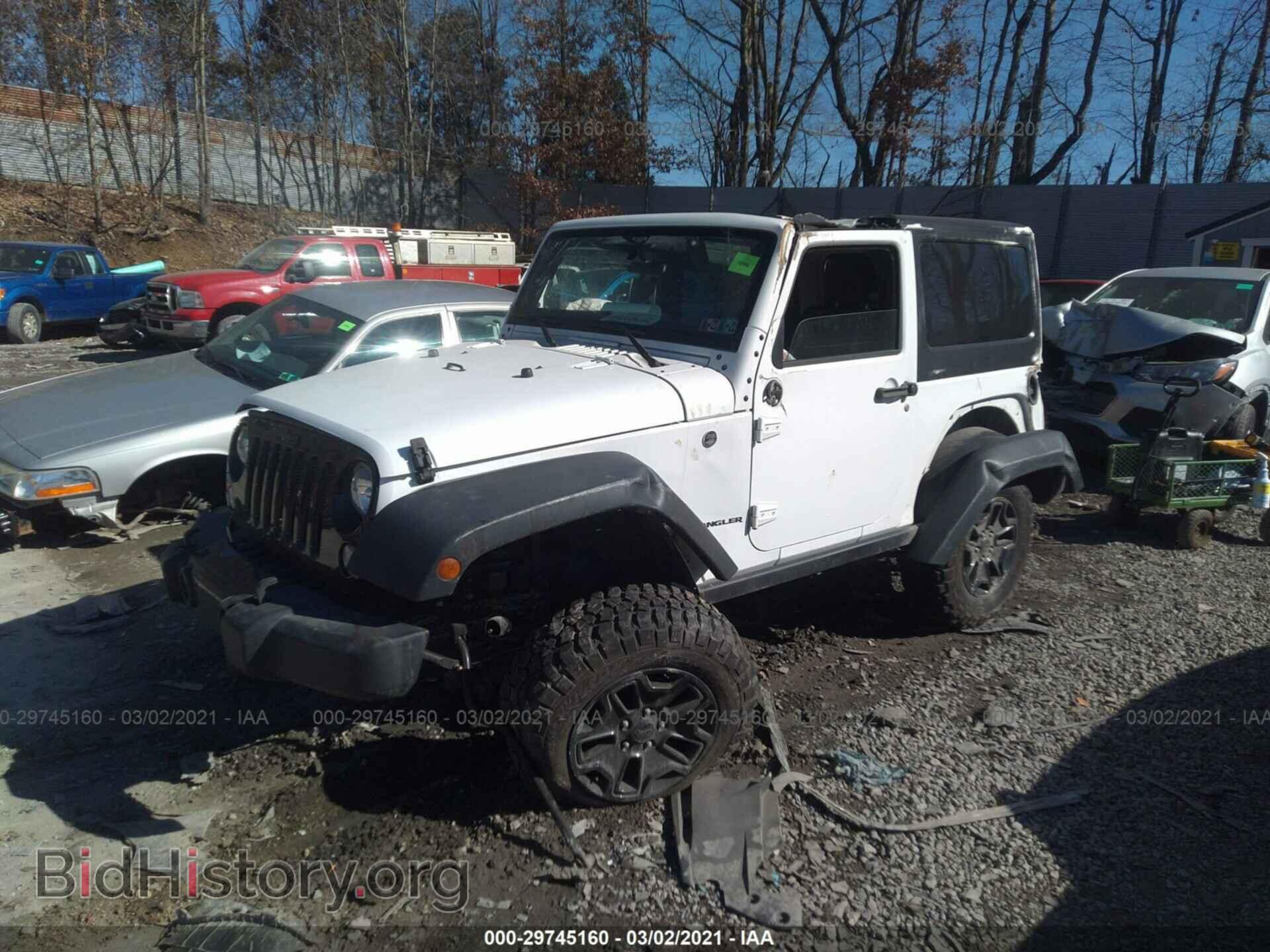 2016 JEEP WRANGLER - VIN: 1C4AJWAG4GL249913 - Фото 2
