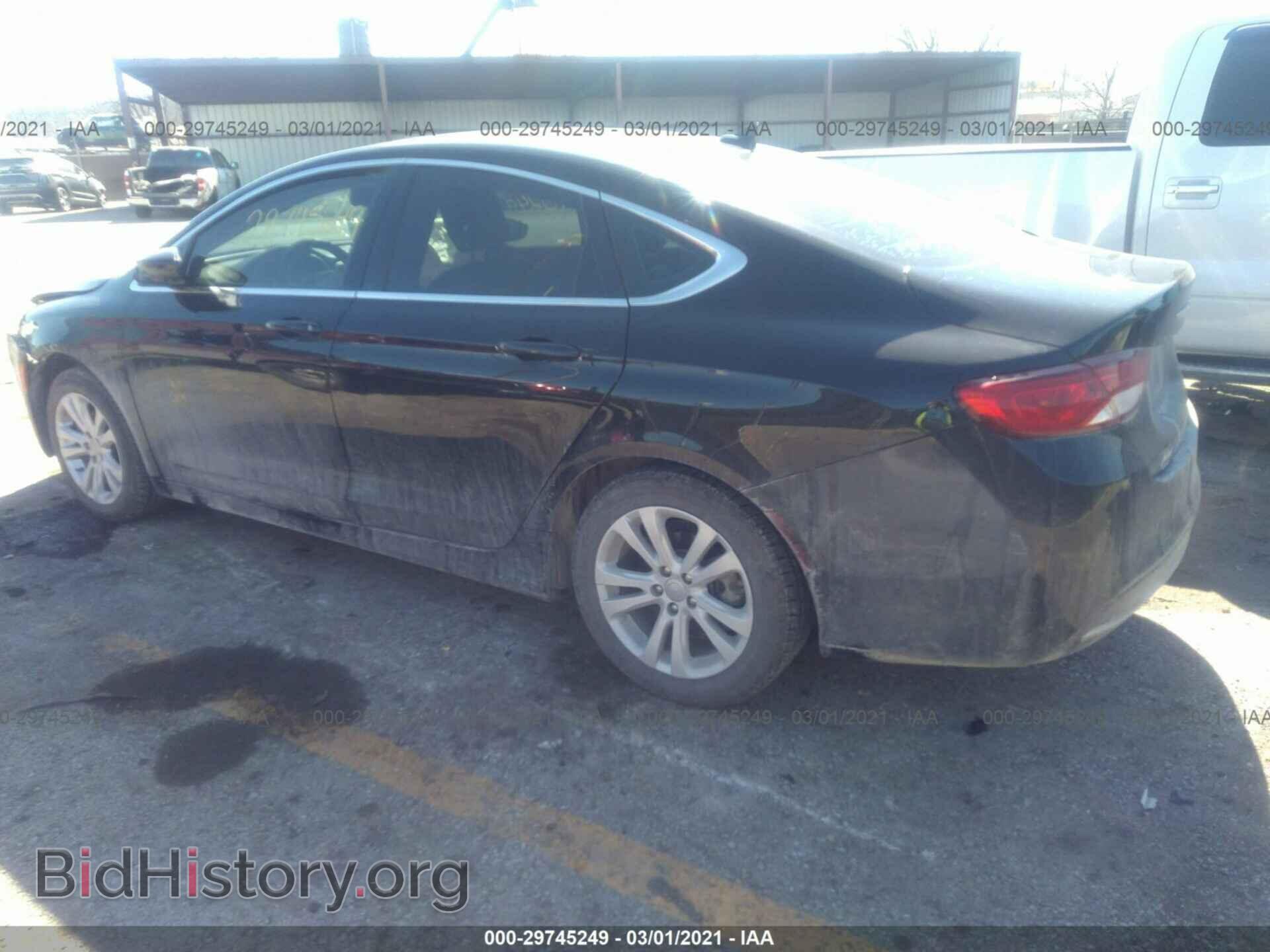 2016 CHRYSLER 200 - VIN: 1C3CCCAB2GN141725 - Фото 3