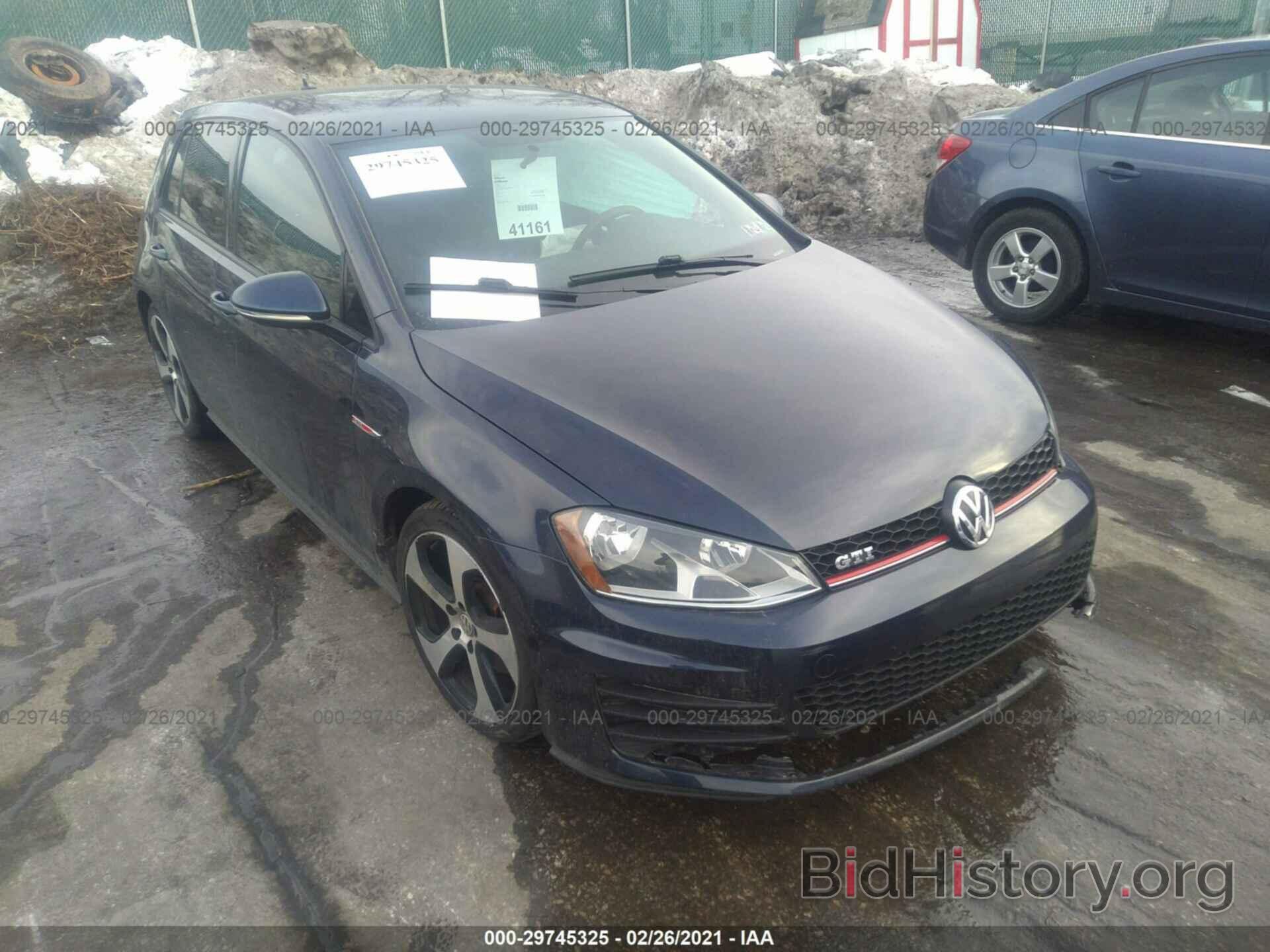 Photo 3VW5T7AUXHM027283 - VOLKSWAGEN GOLF GTI 2017