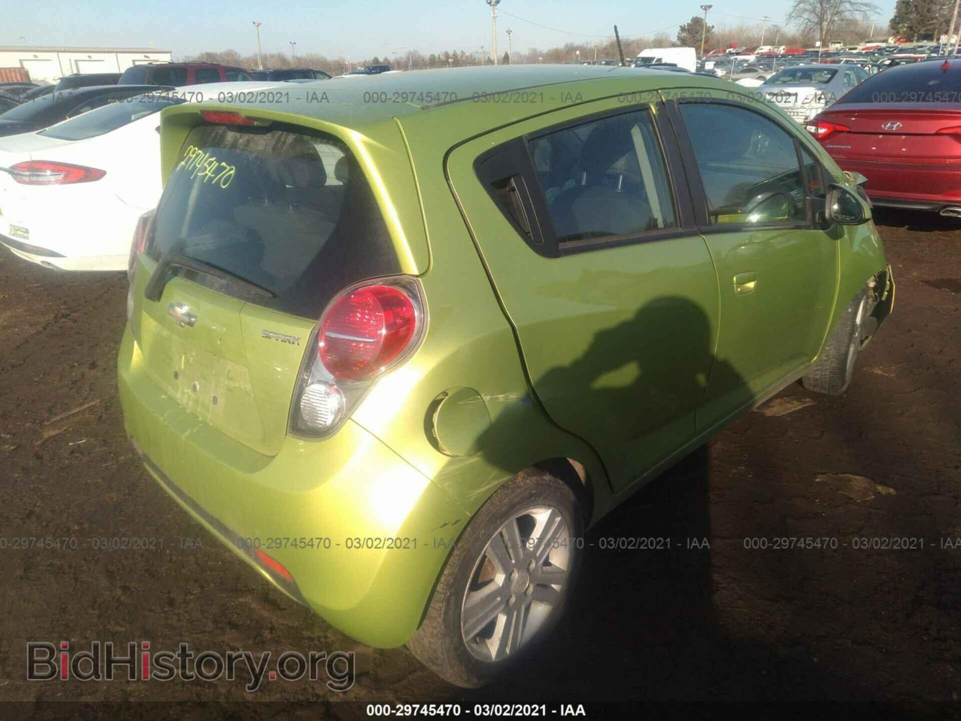 2013 CHEVROLET SPARK - VIN: KL8CB6S93DC614446 - Фото 4