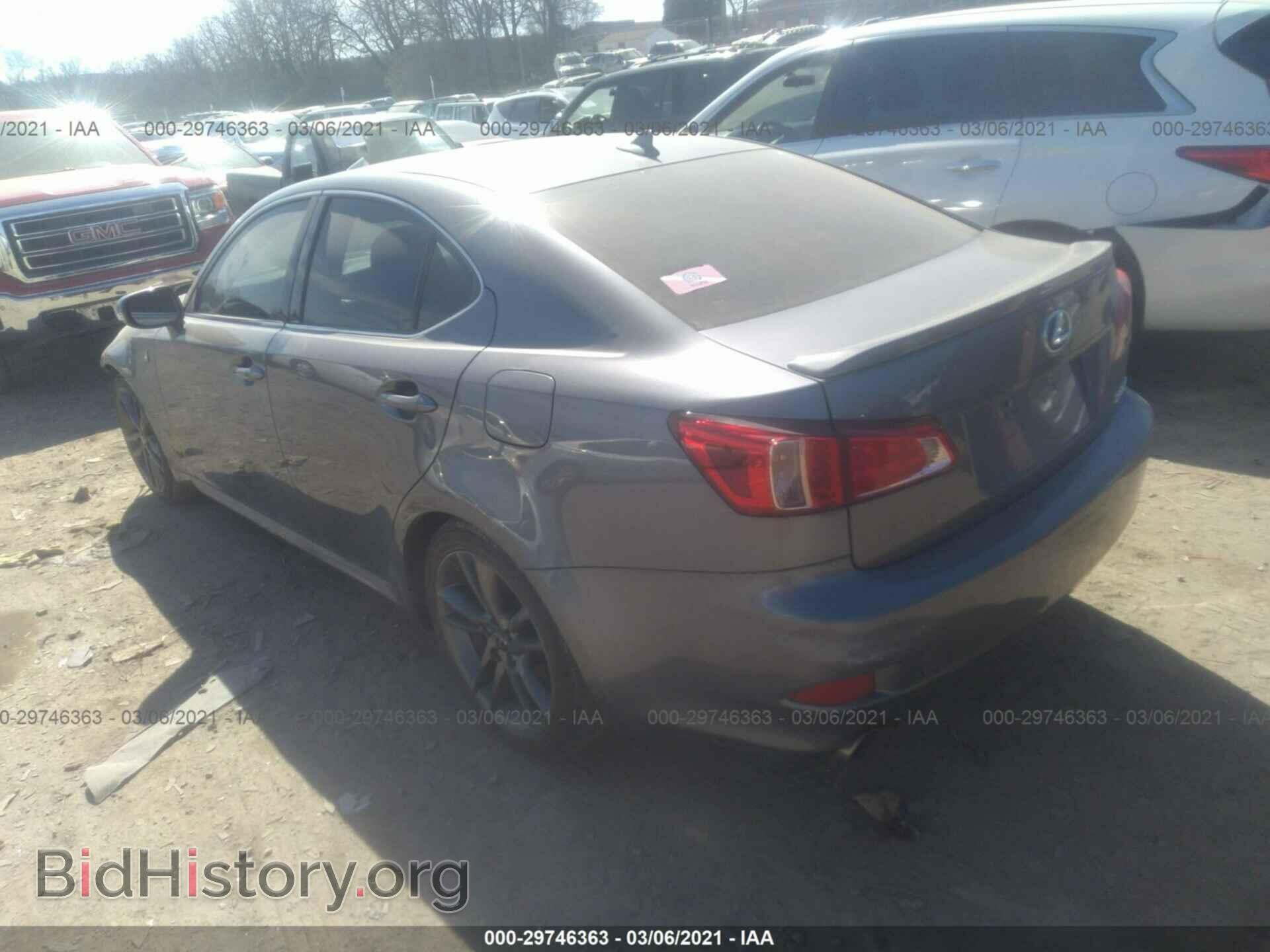 2012 LEXUS IS 250 - VIN: JTHBF5C29C5162765 - Photo 3