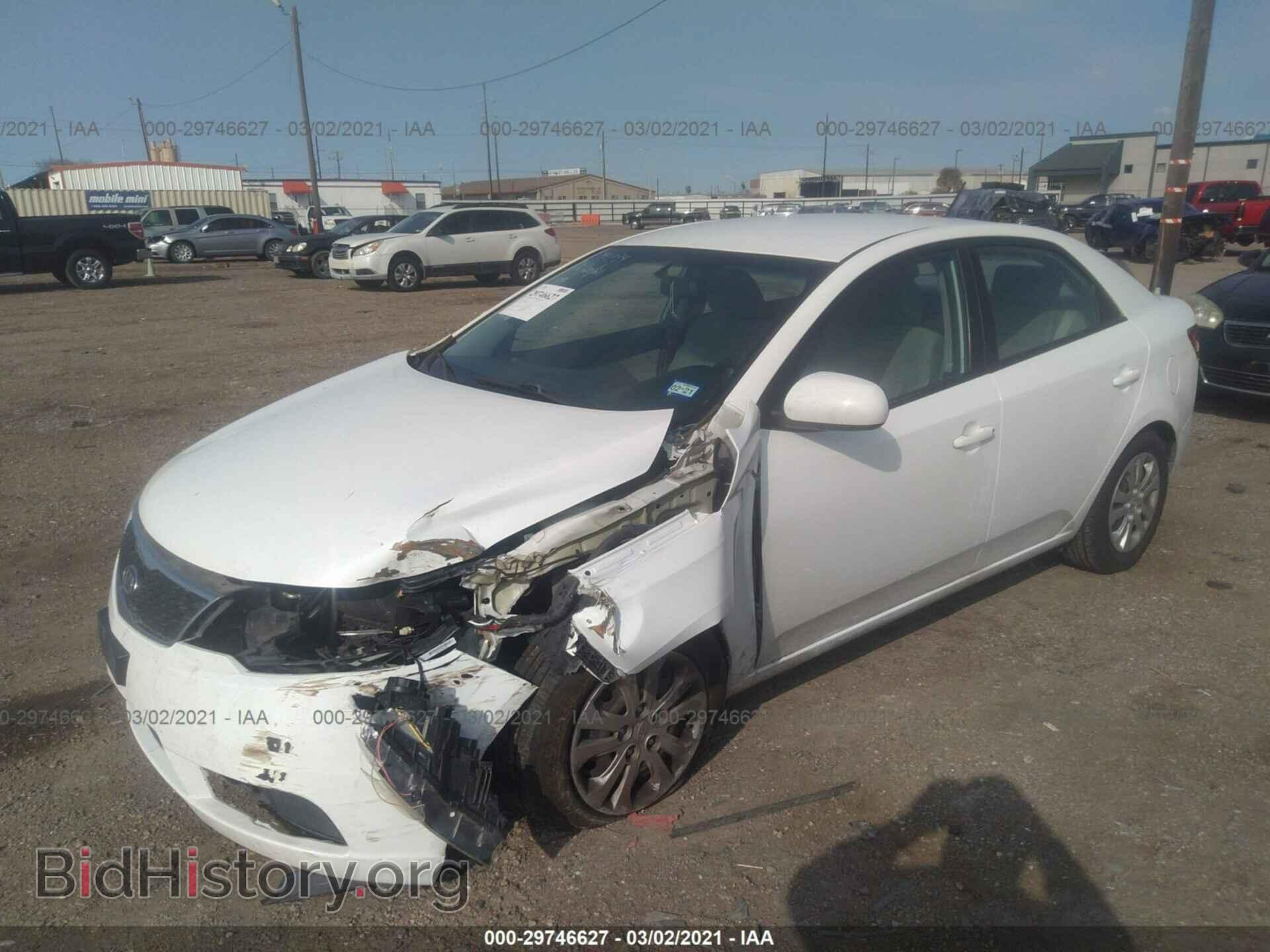 2013 KIA FORTE - VIN: KNAFT4A2XD5733378 - Фото 2