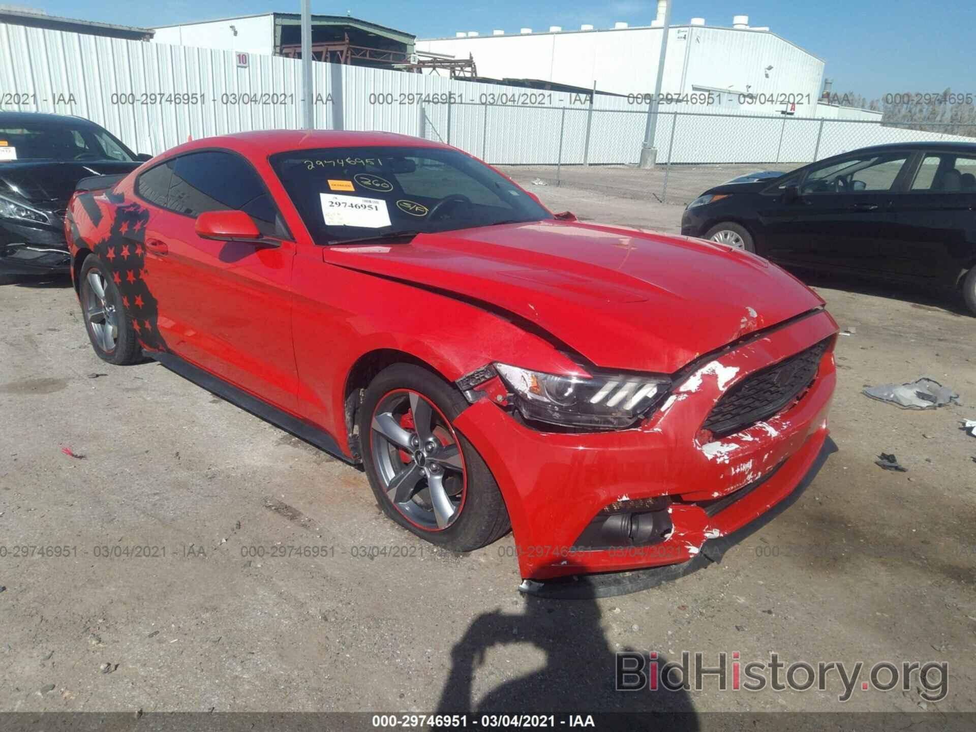 Photo 1FA6P8AM7G5220051 - FORD MUSTANG 2016
