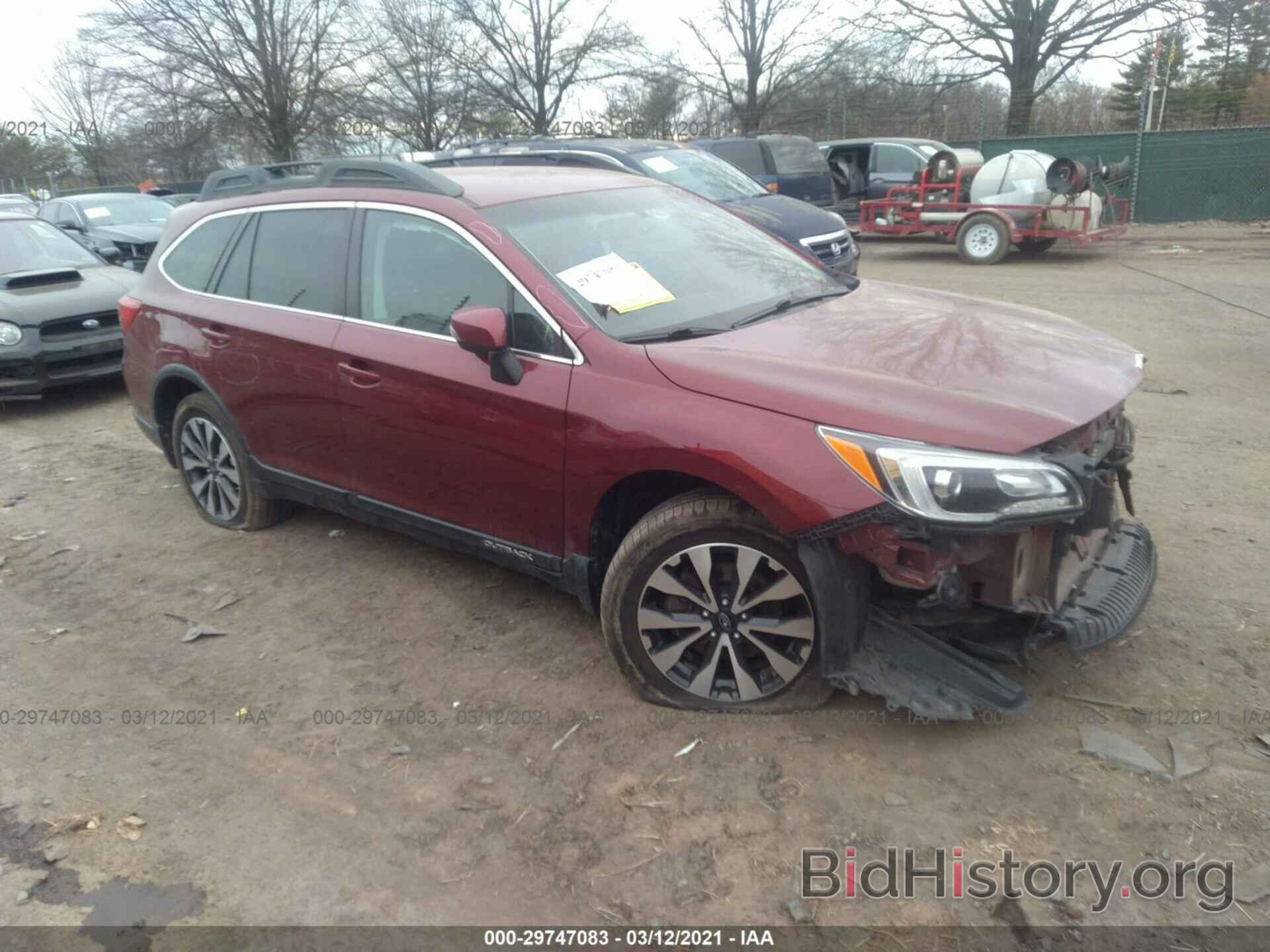 Фотография 4S4BSEJC0G3287403 - SUBARU OUTBACK 2016