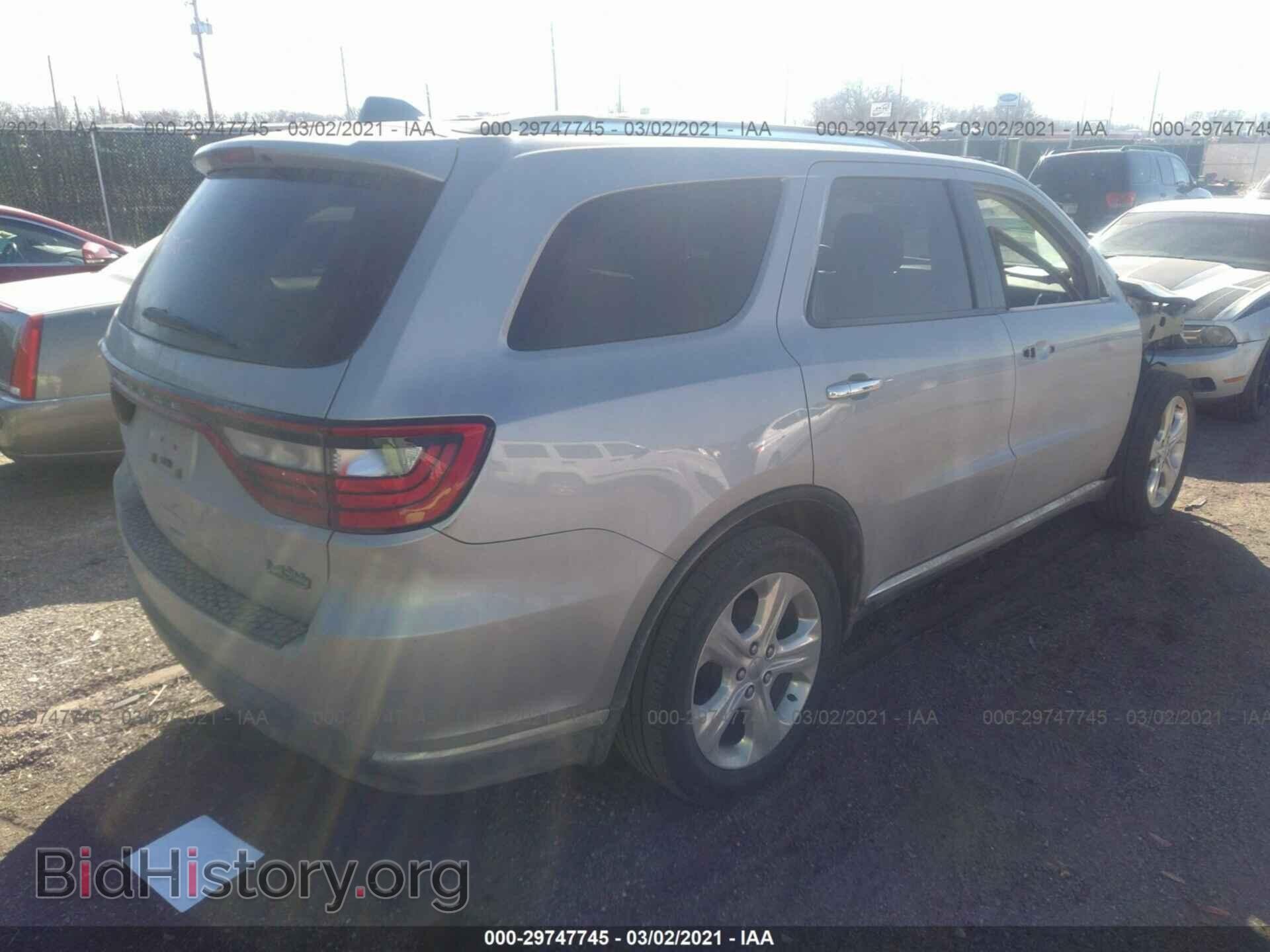 2014 DODGE DURANGO - VIN: 1C4RDHAG2EC537707 - Фото 4