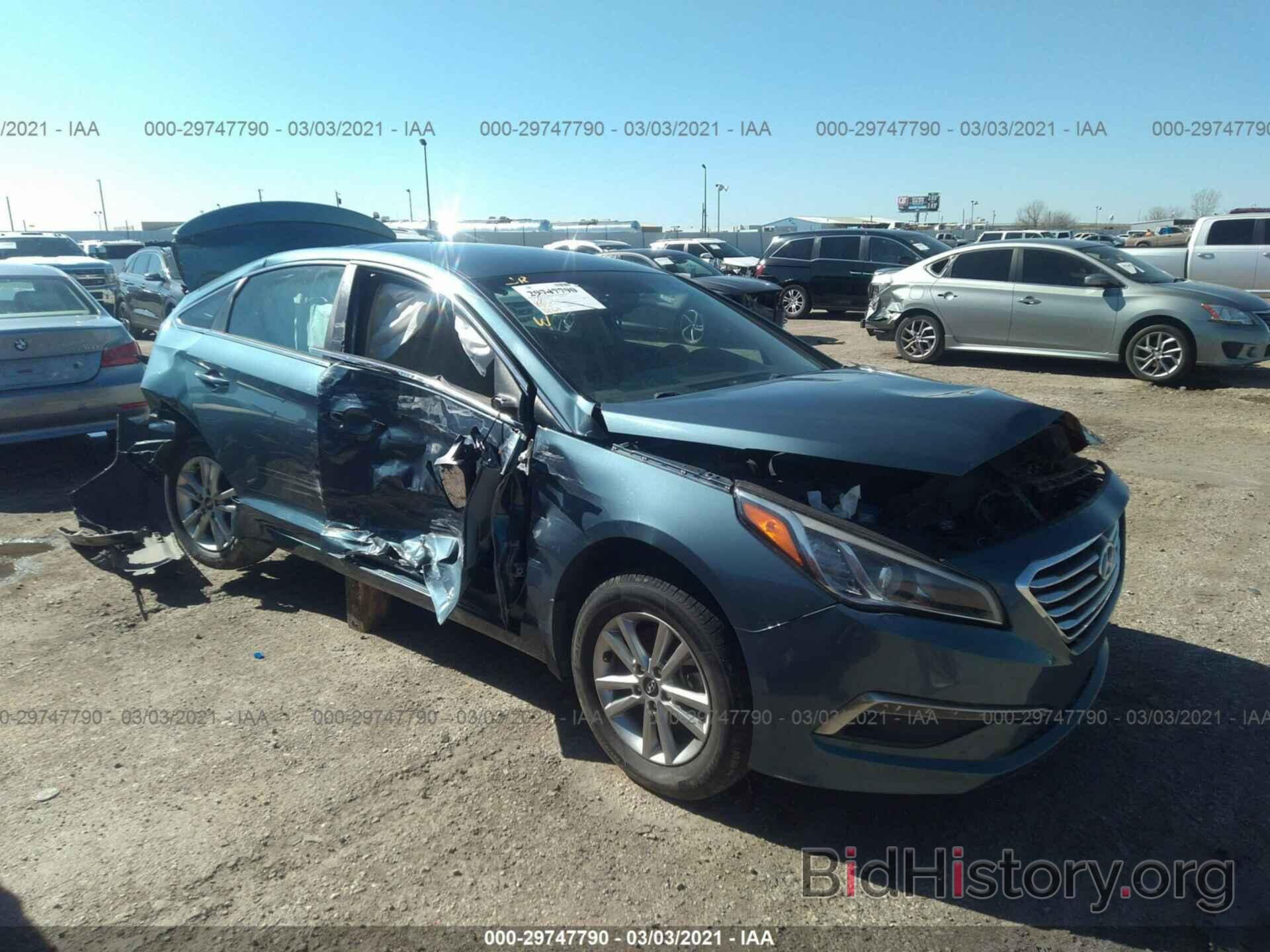 Photo 5NPE24AF4FH239976 - HYUNDAI SONATA 2015