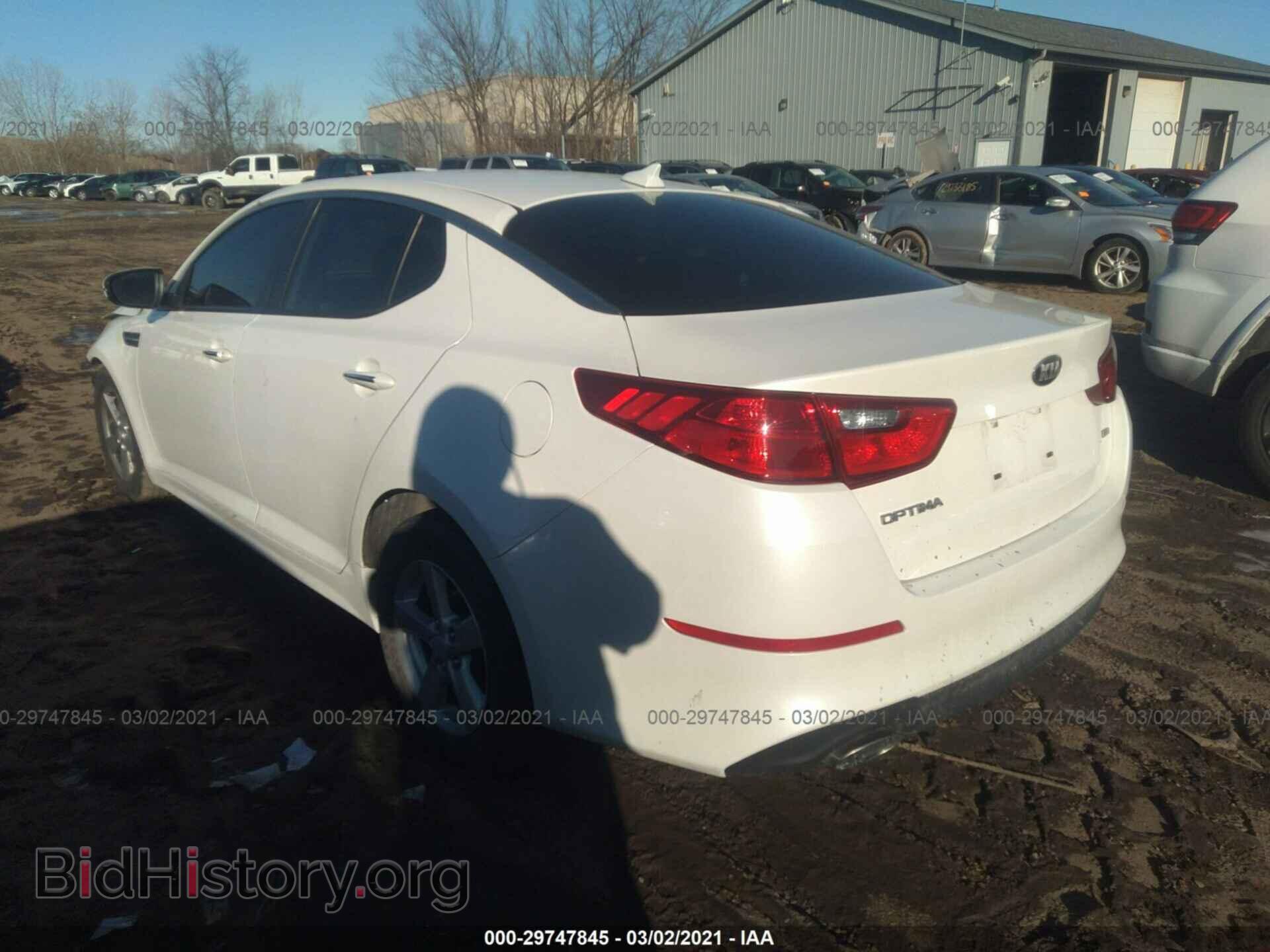 2015 KIA OPTIMA - VIN: KNAGM4A76F5598206 - Фото 3