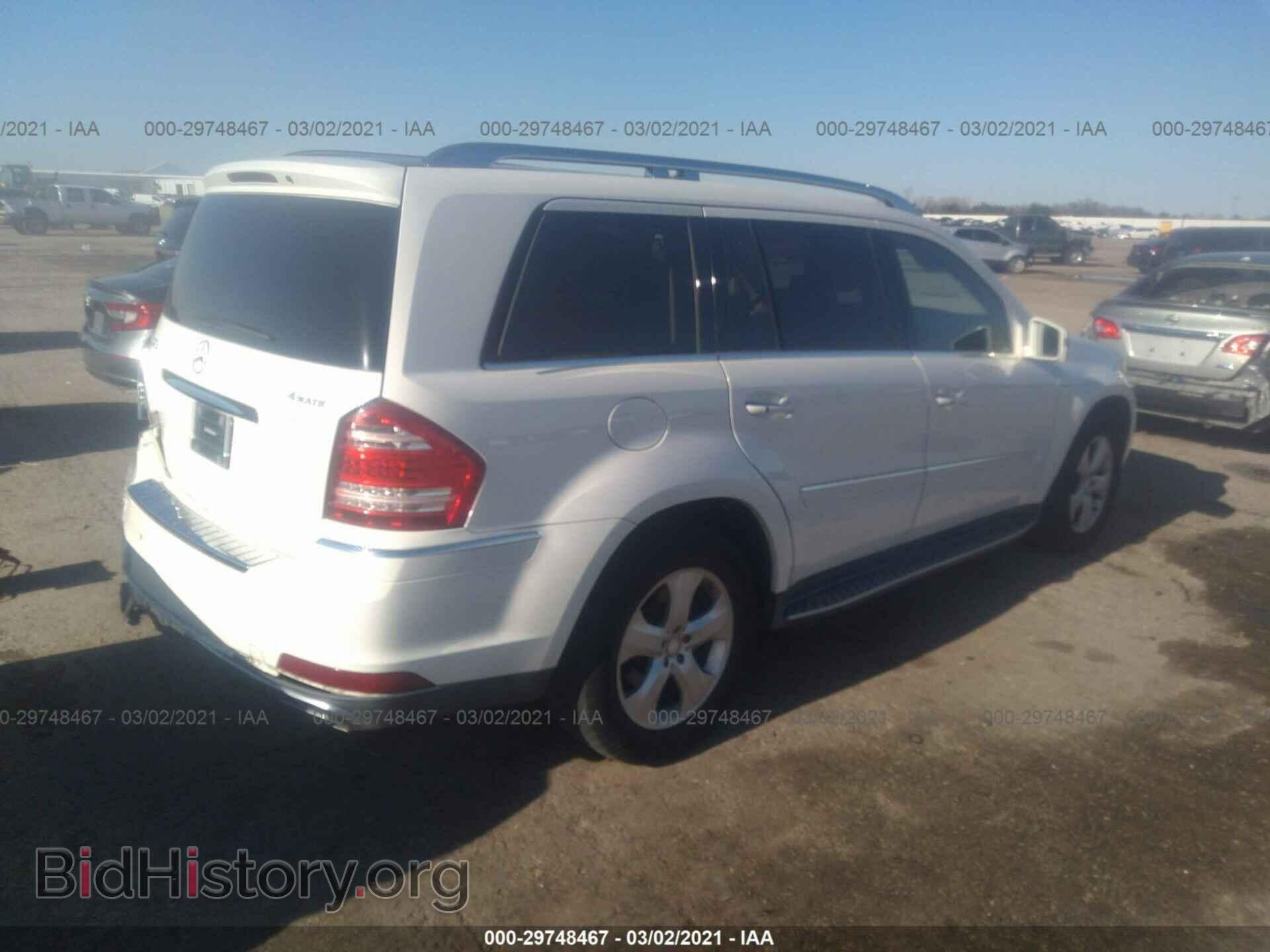 2012 MERCEDES-BENZ GL-CLASS - VIN: 4JGBF7BE1CA769934 - Фото 4