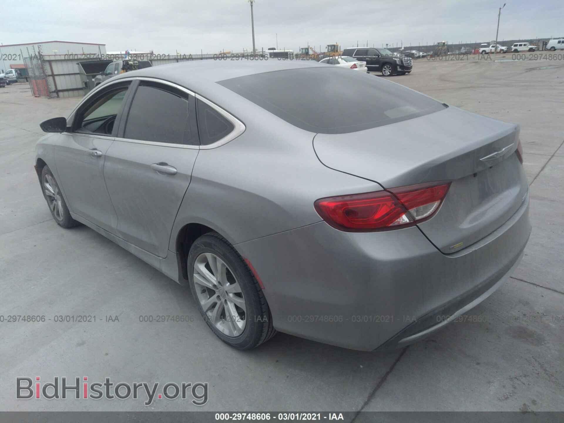 2015 CHRYSLER 200 - VIN: 1C3CCCAB4FN741158 - Фото 3