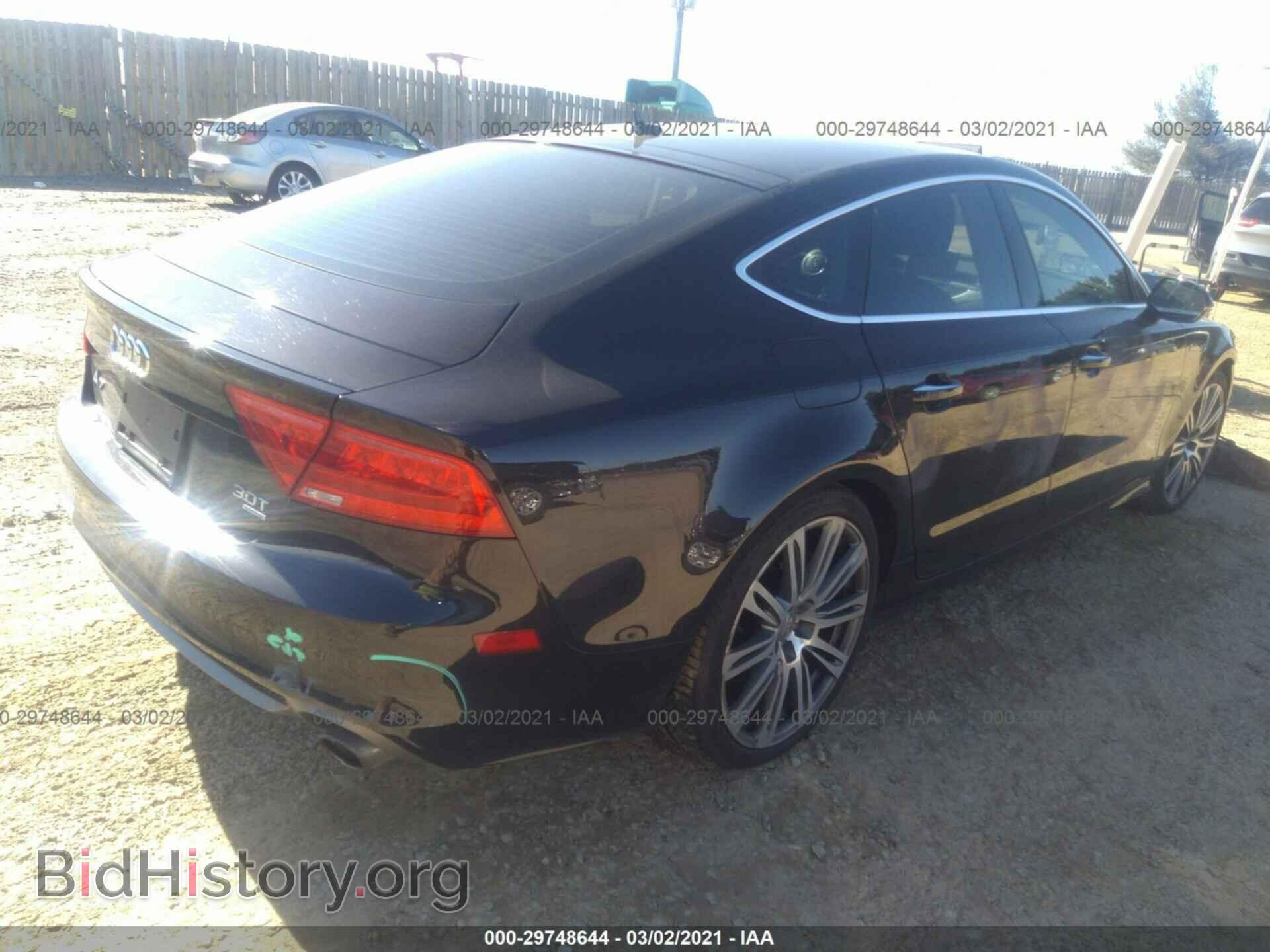 2012 AUDI A7 - VIN: WAU3GAFC4CN085901 - Фото 4