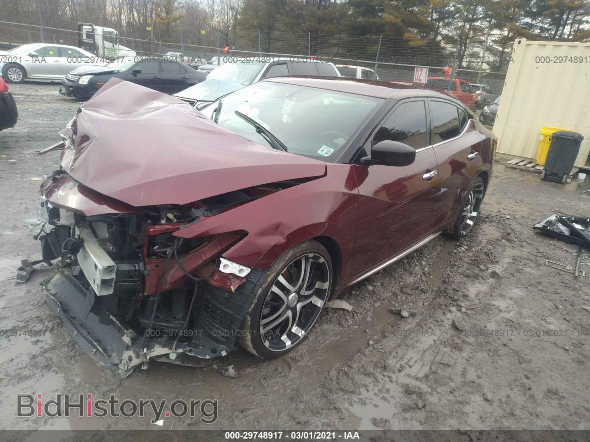 2017 NISSAN MAXIMA - VIN: 1N4AA6AP2HC422478 - Фото 2