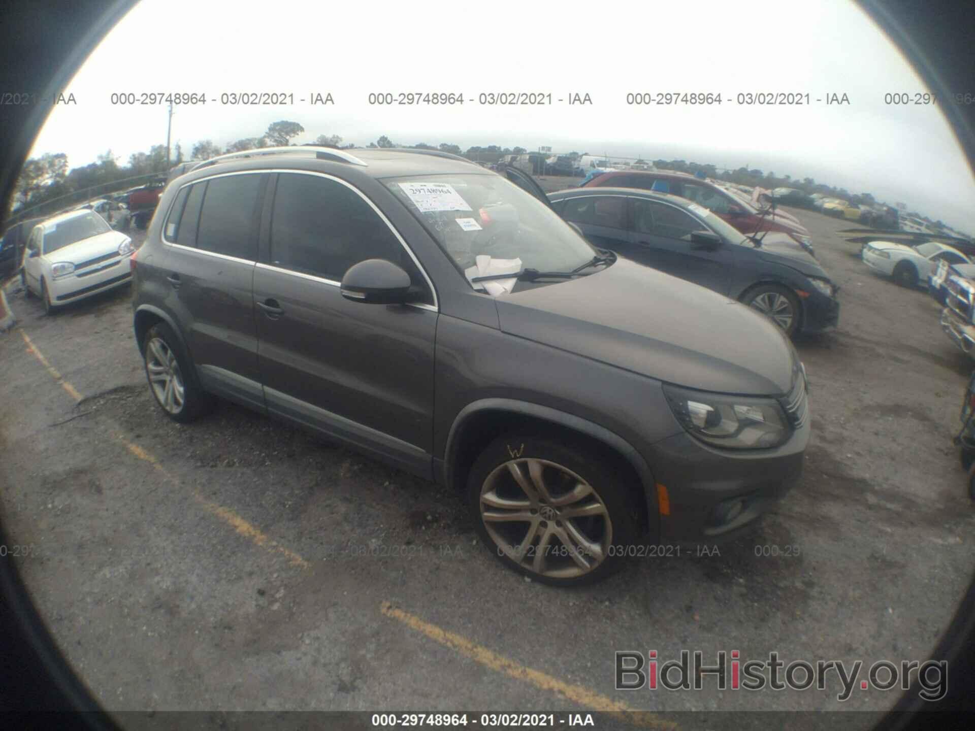 Photo WVGAV7AX3CW002865 - VOLKSWAGEN TIGUAN 2012