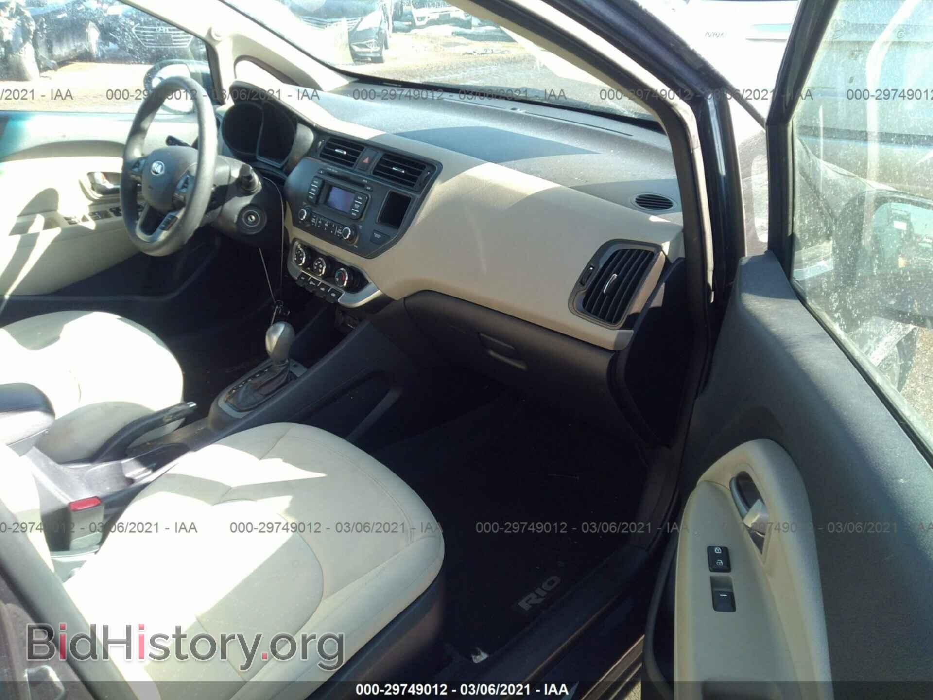 2013 KIA RIO - VIN: KNADN4A36D6169846 - Photo 5