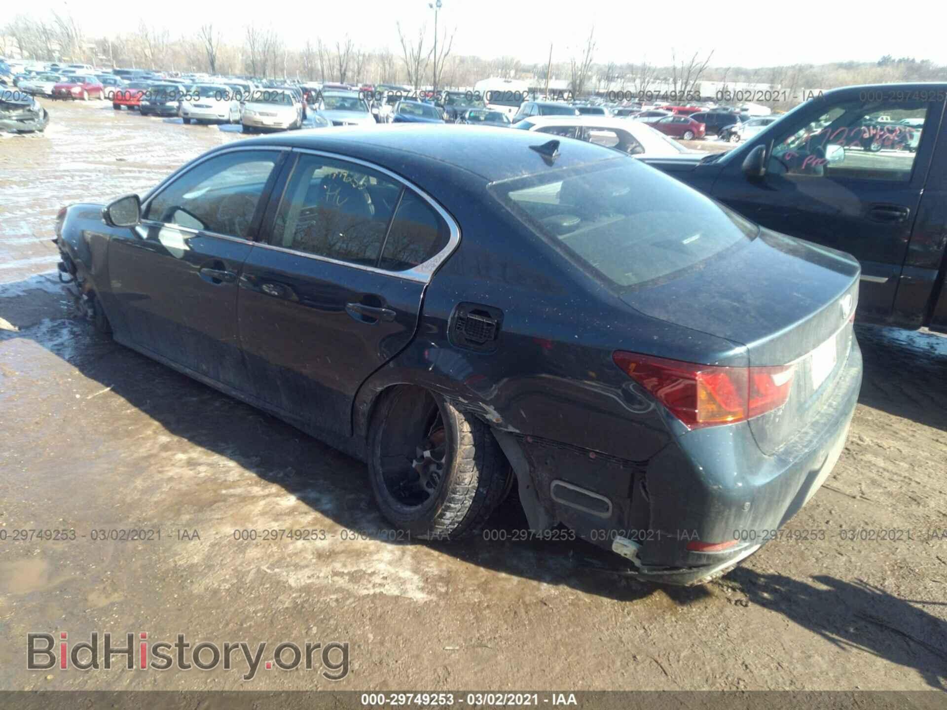 2013 LEXUS GS 350 - VIN: JTHCE1BL9D5008455 - Фото 3