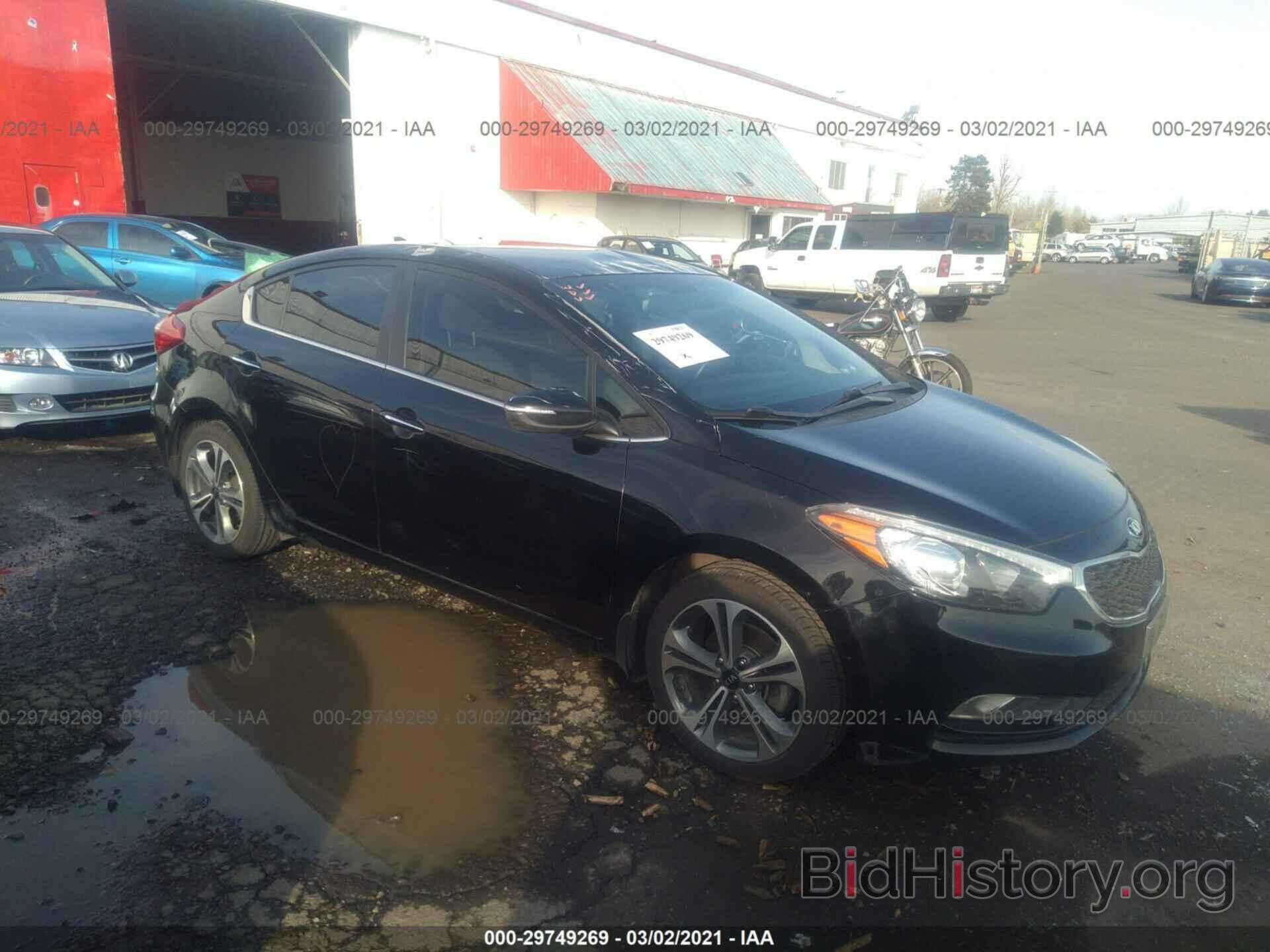 Photo KNAFX4A83E5230799 - KIA FORTE 2014