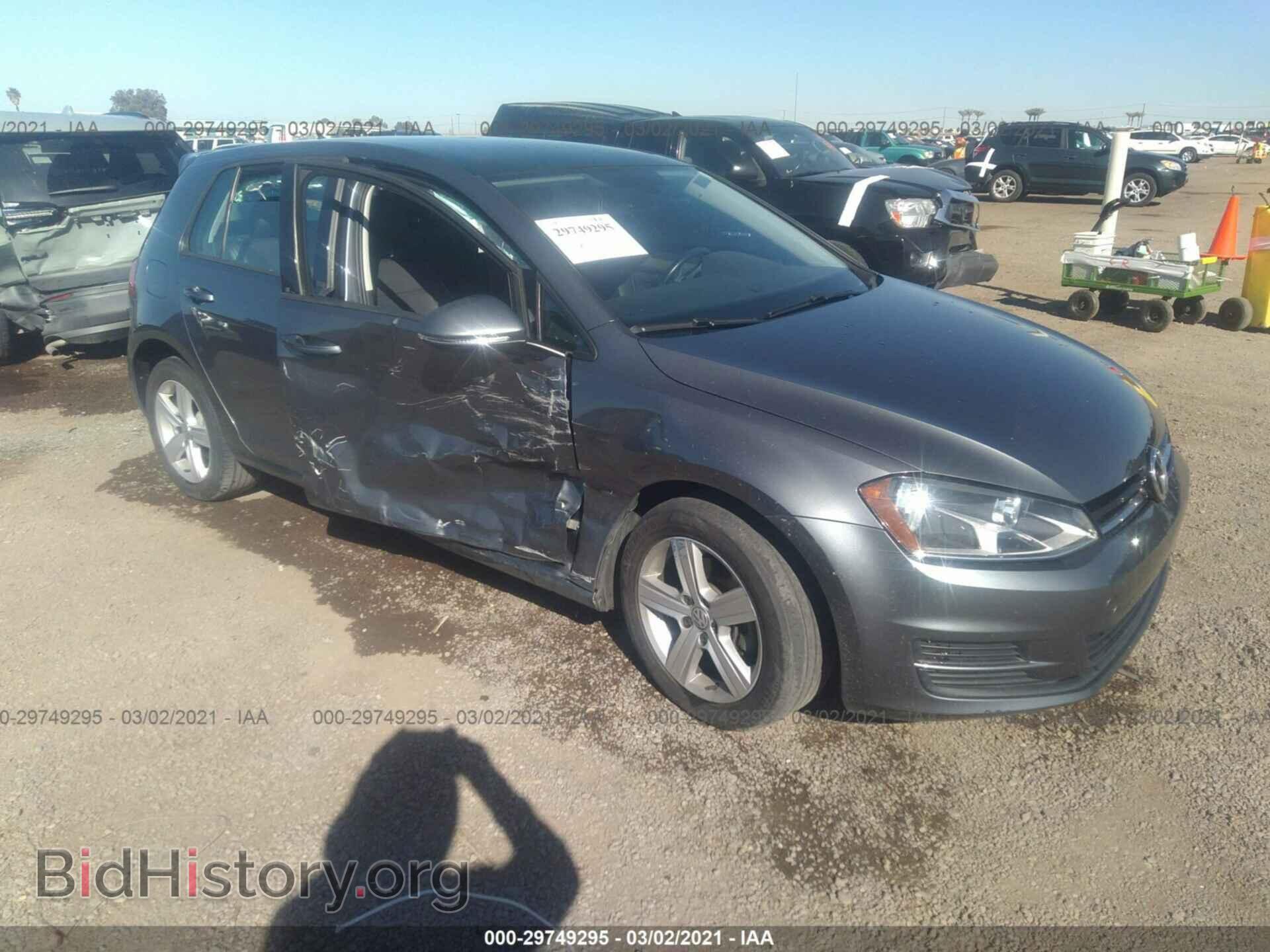 Фотография 3VW217AU6HM023031 - VOLKSWAGEN GOLF 2017